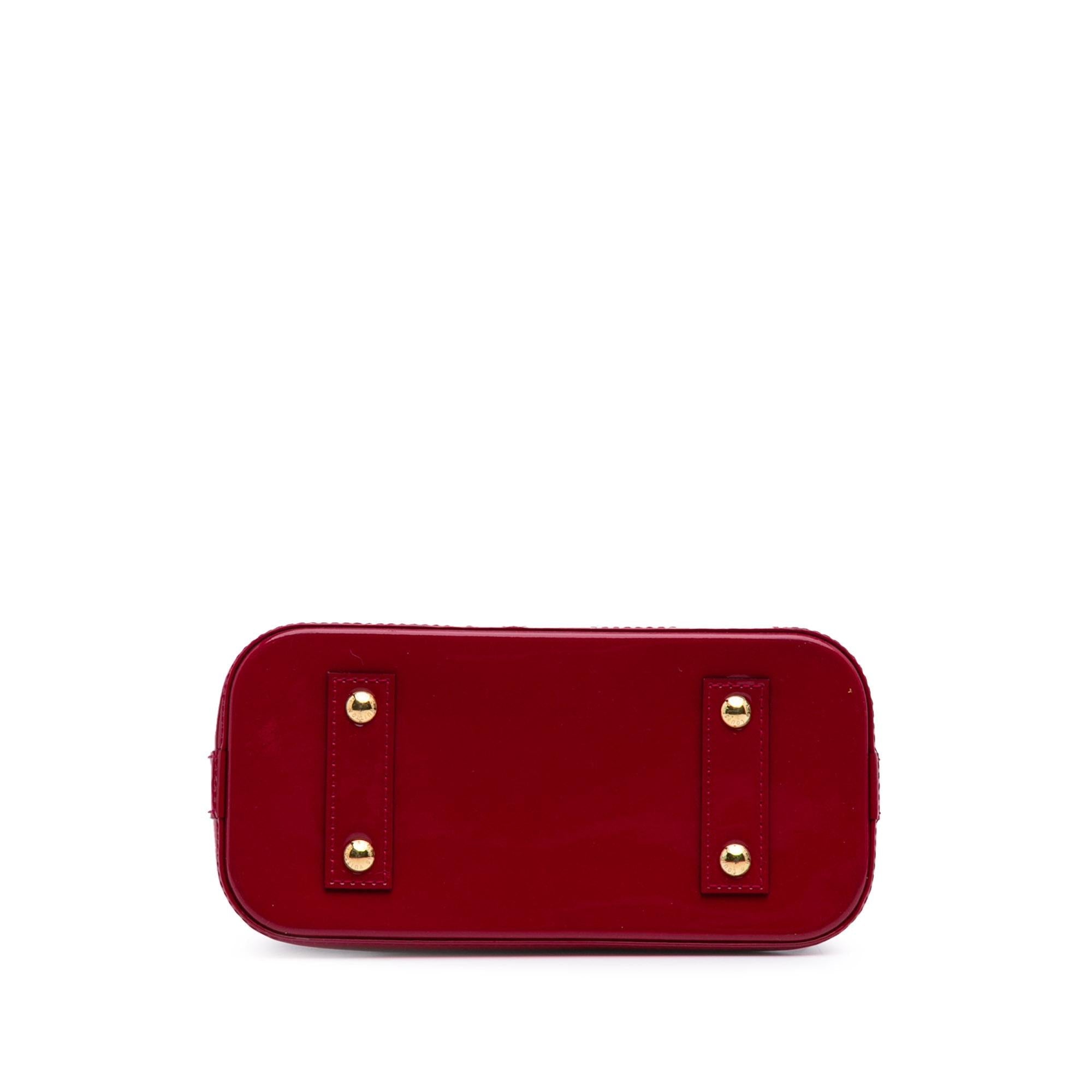 Louis Vuitton Monogram Vernis Alma BB
