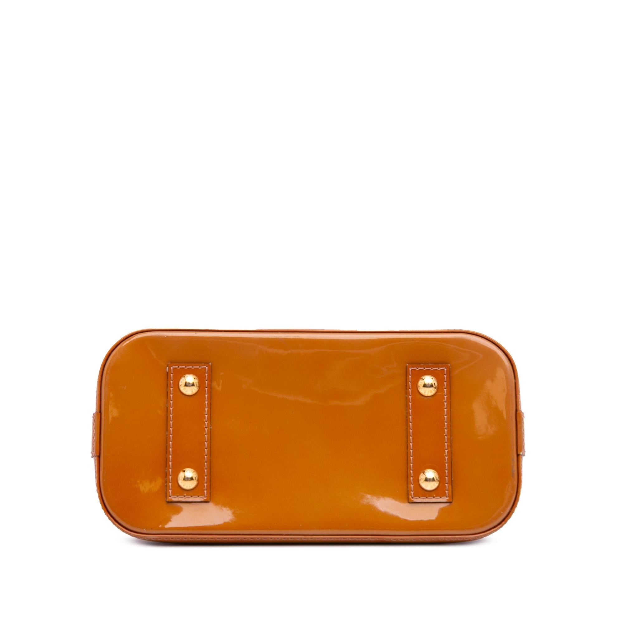 Louis Vuitton Monogram Vernis Alma BB