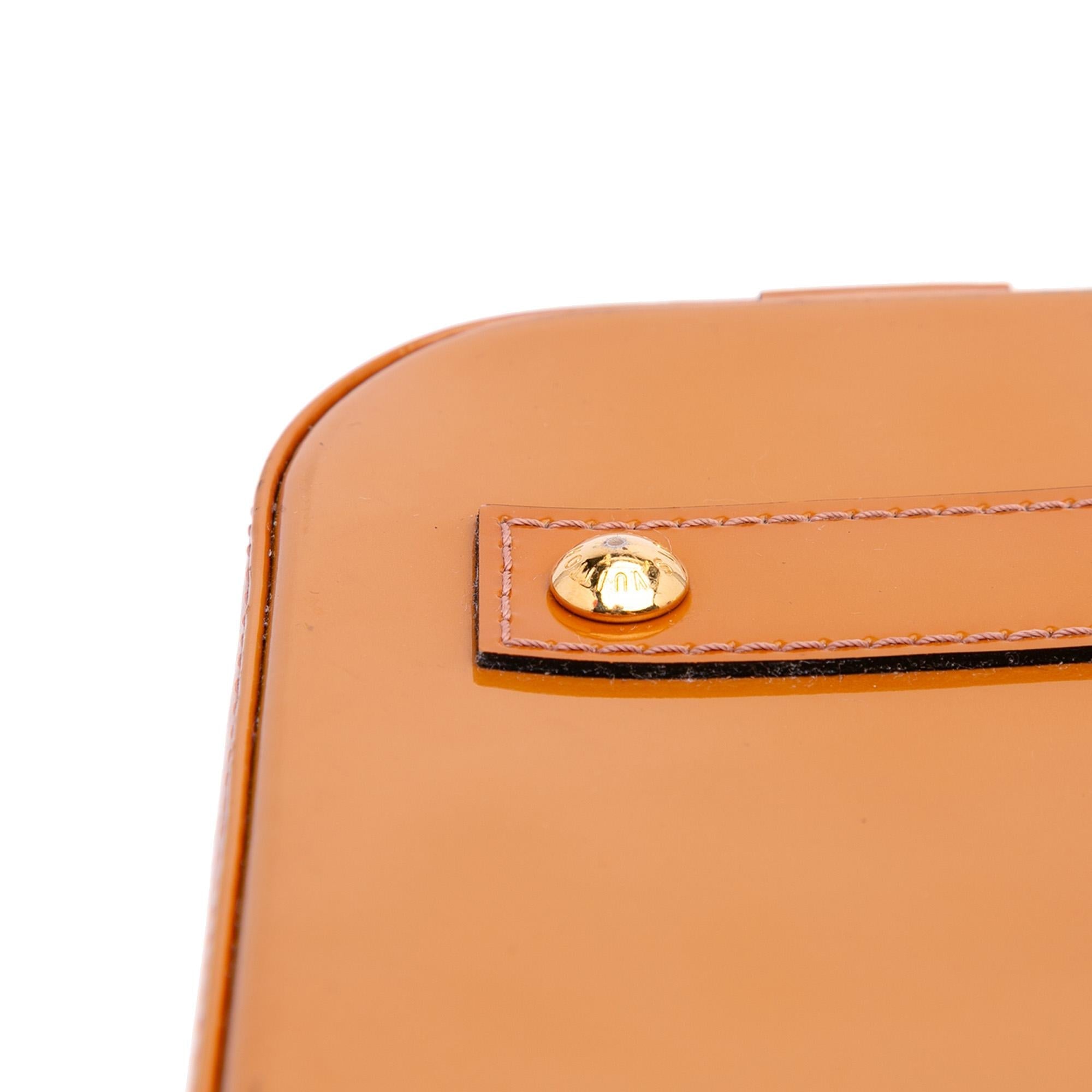Louis Vuitton Monogram Vernis Alma BB