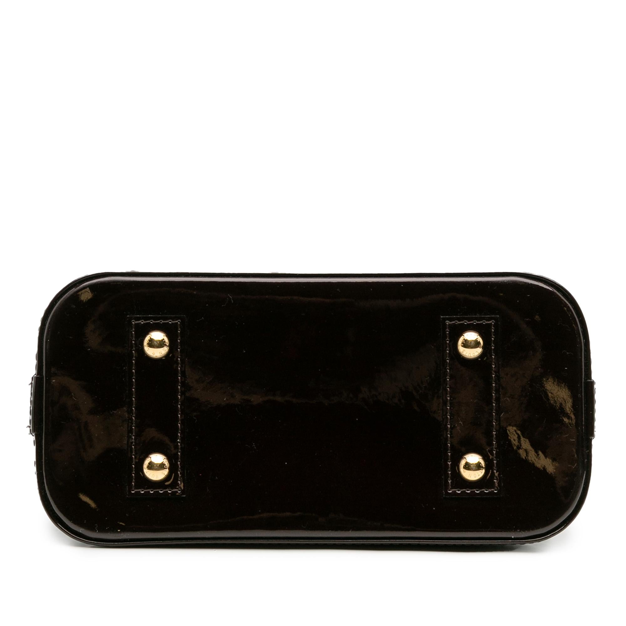 Louis Vuitton Monogram Vernis Alma BB