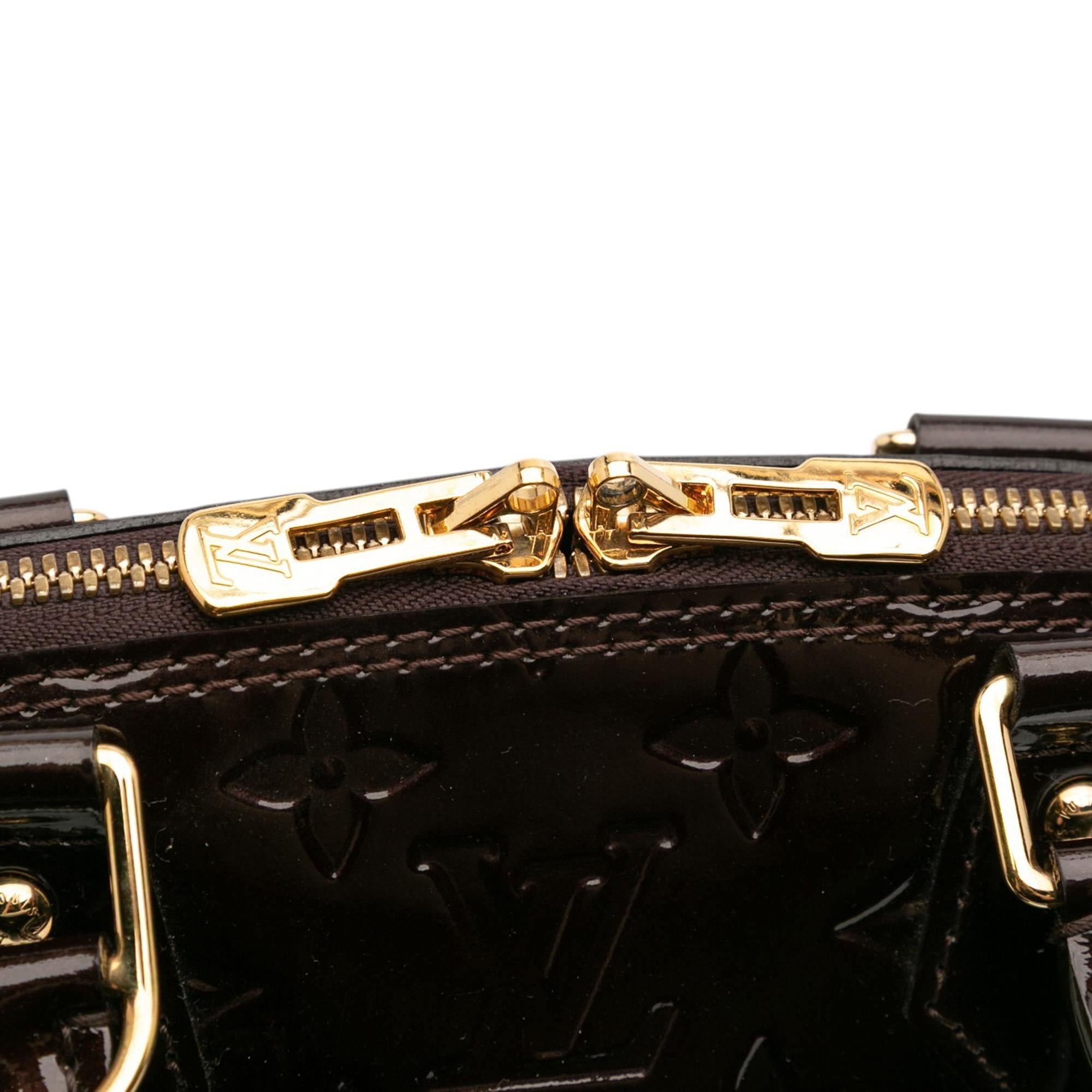 Louis Vuitton Monogram Vernis Alma BB