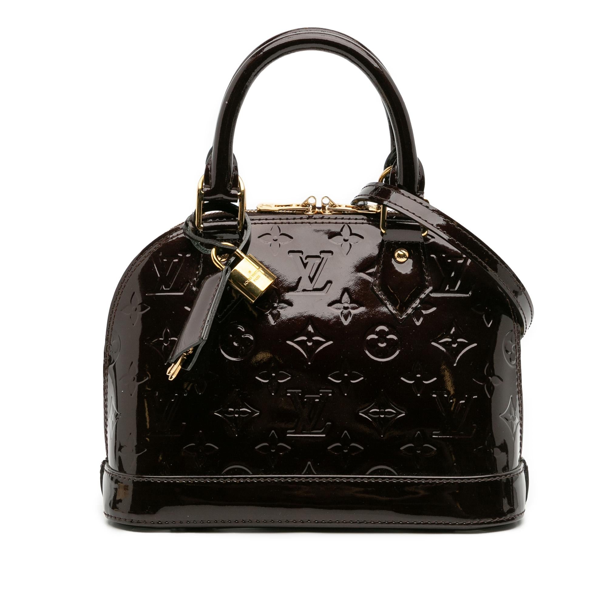 Louis Vuitton Monogram Vernis Alma BB