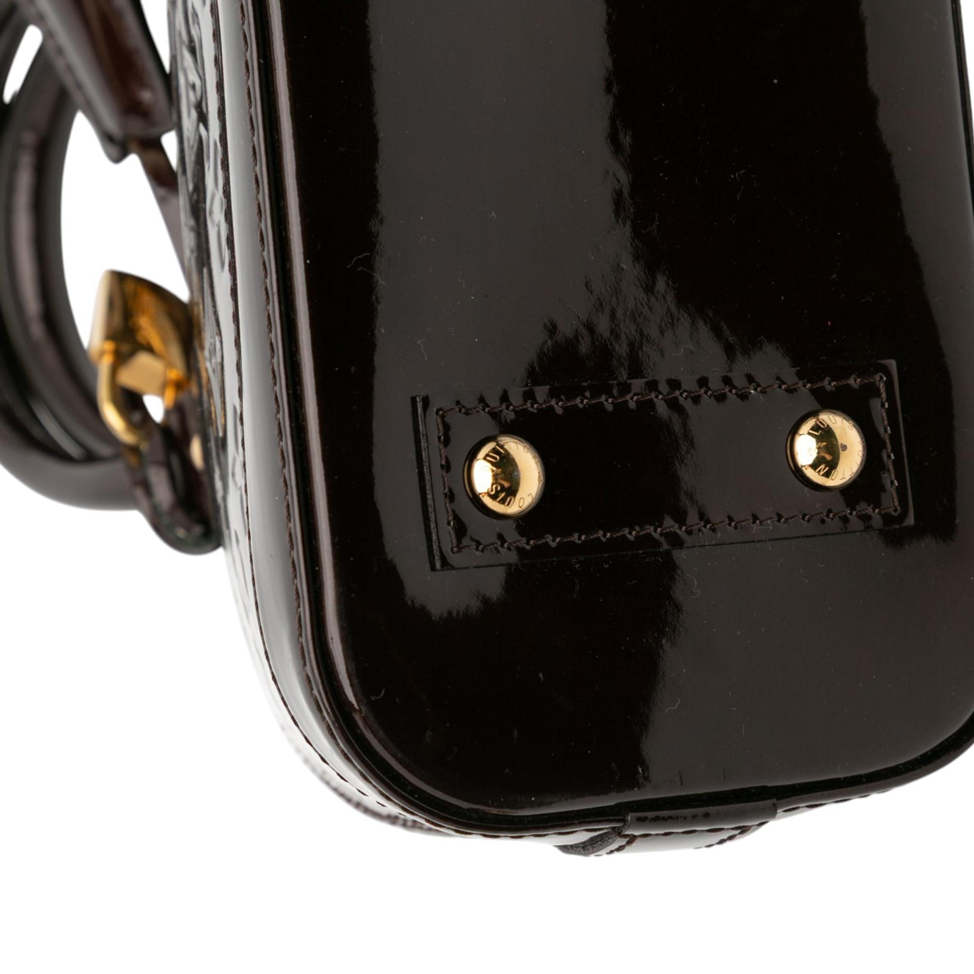 Louis Vuitton Monogram Vernis Alma BB