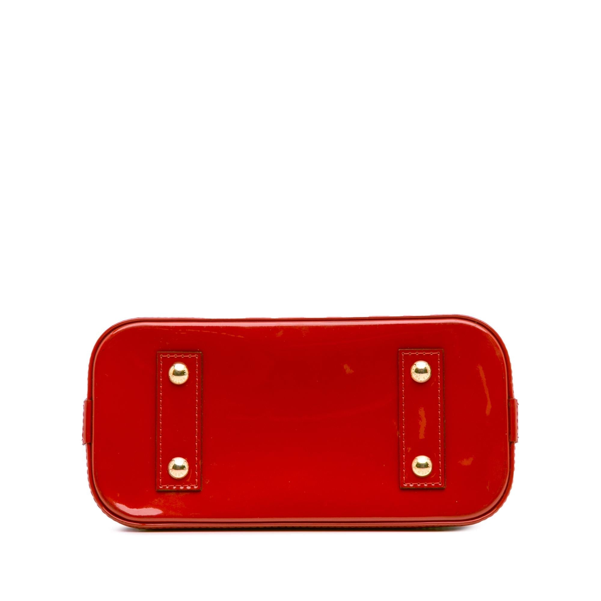 Louis Vuitton Monogram Vernis Alma BB