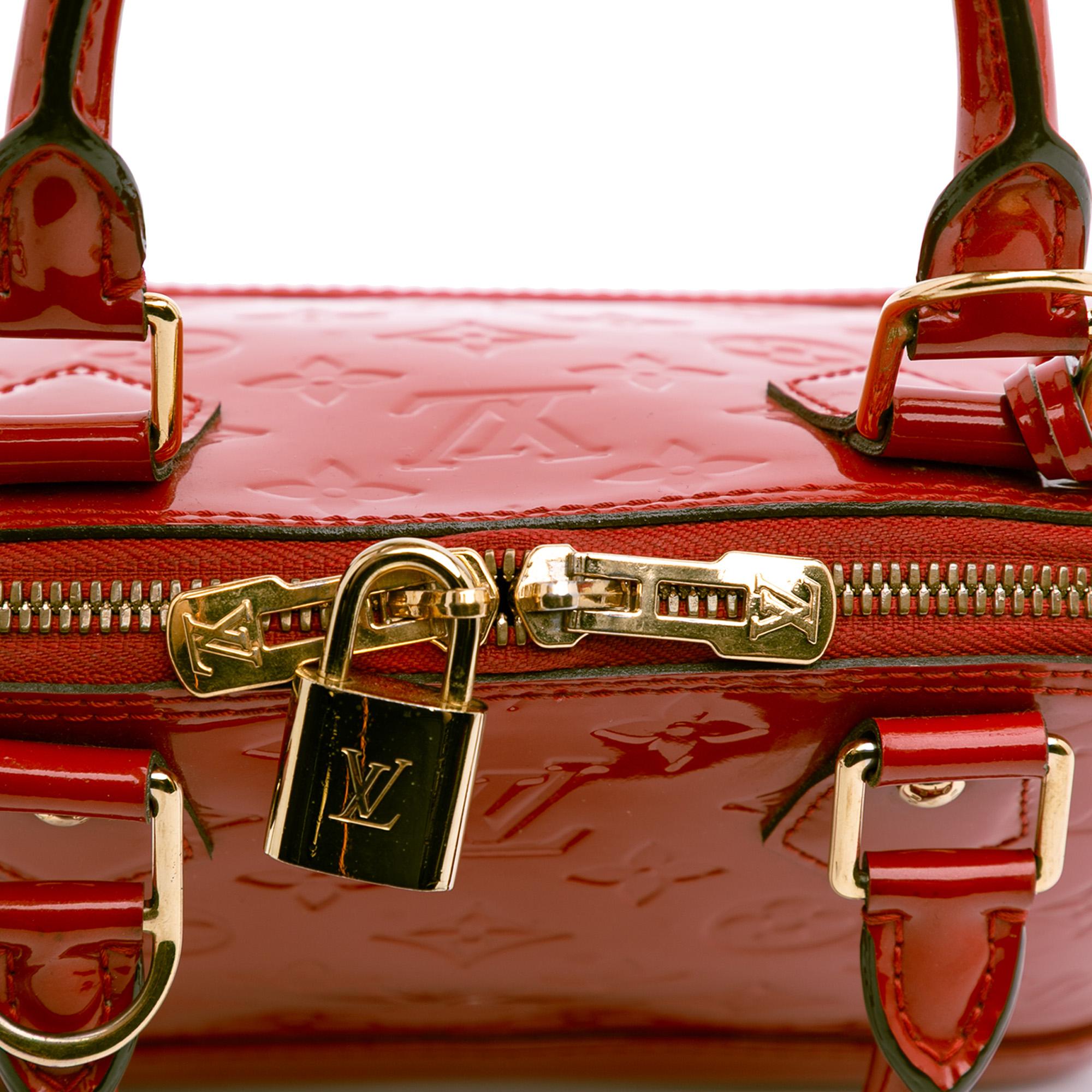 Louis Vuitton Monogram Vernis Alma BB
