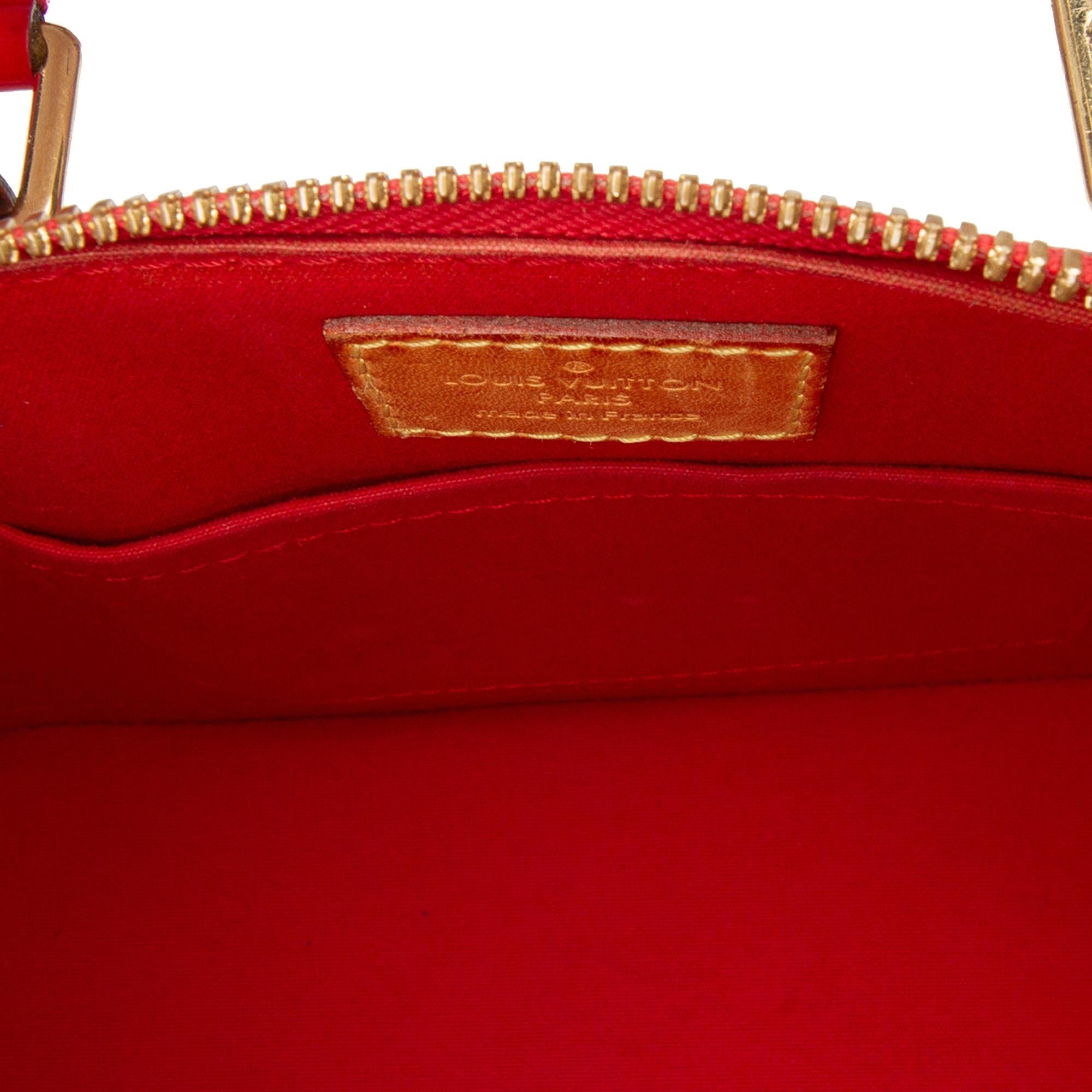 Louis Vuitton Monogram Vernis Alma BB