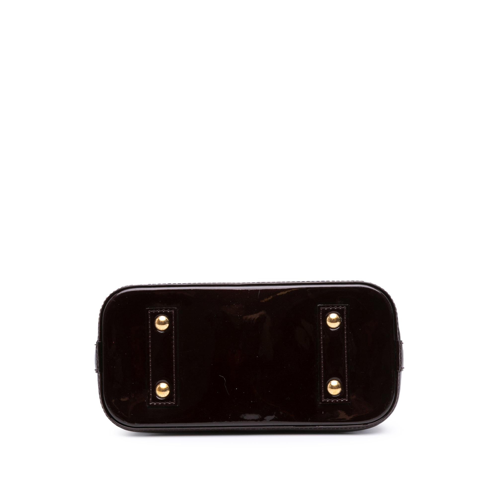 Louis Vuitton Monogram Vernis Alma BB
