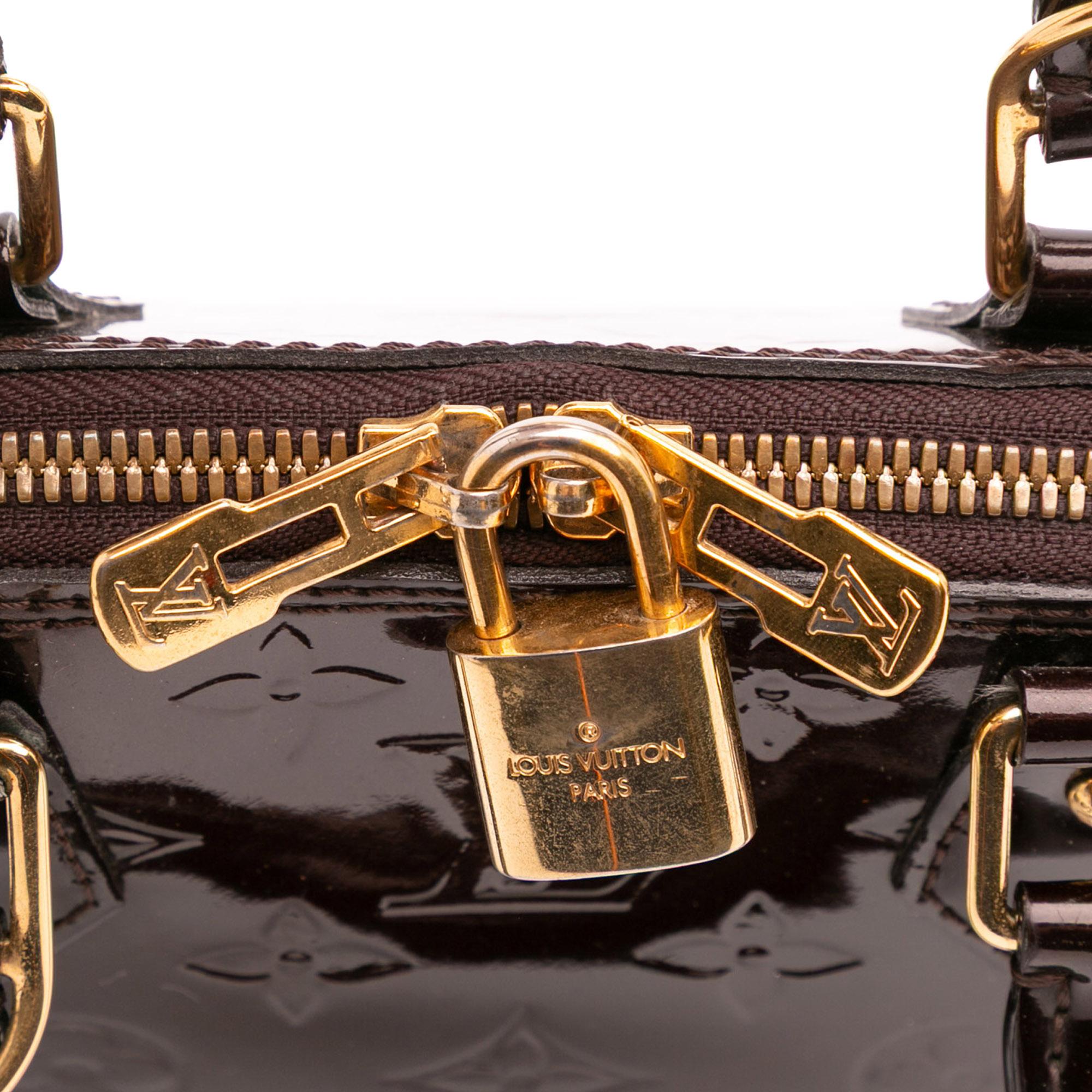Louis Vuitton Monogram Vernis Alma BB