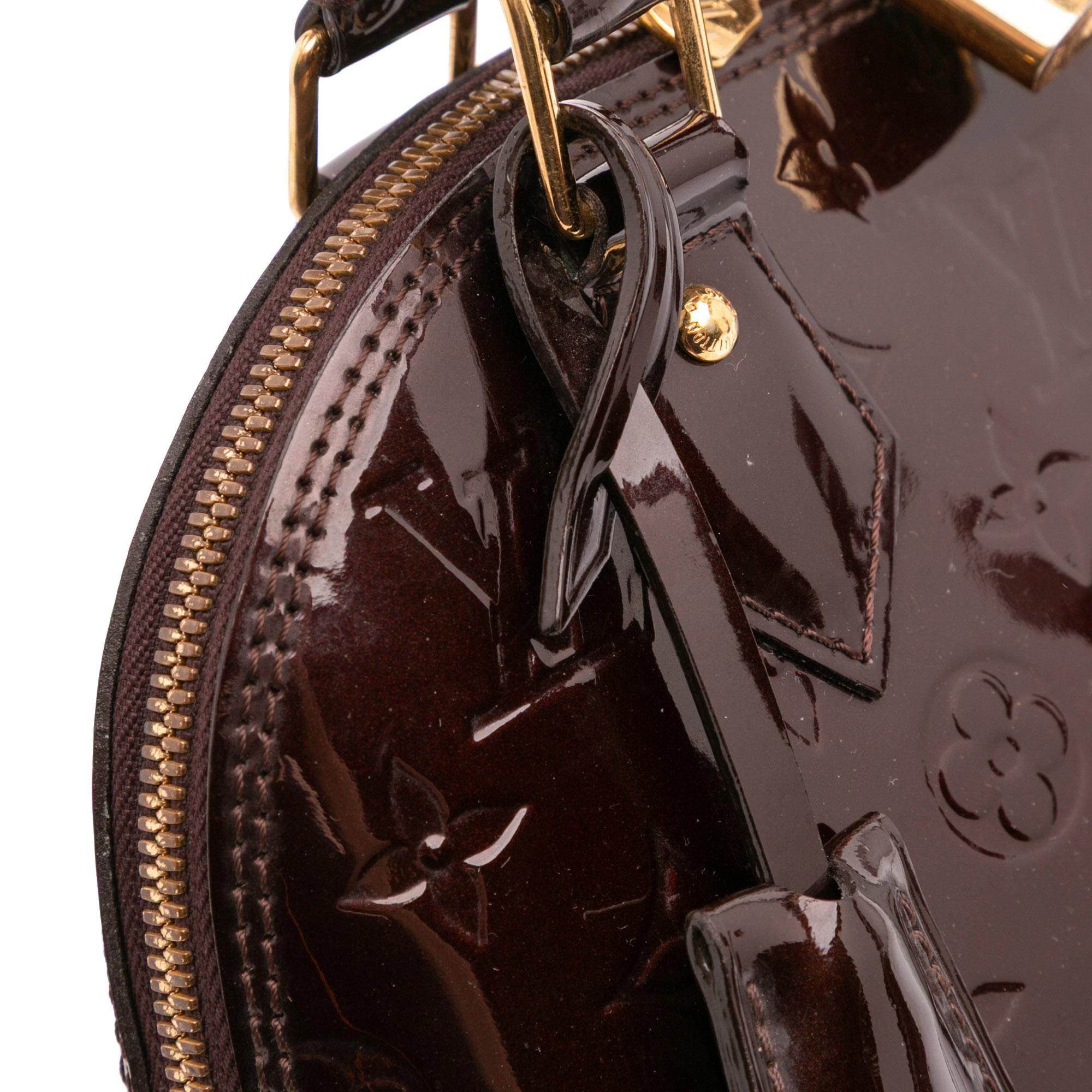 Louis Vuitton Monogram Vernis Alma BB
