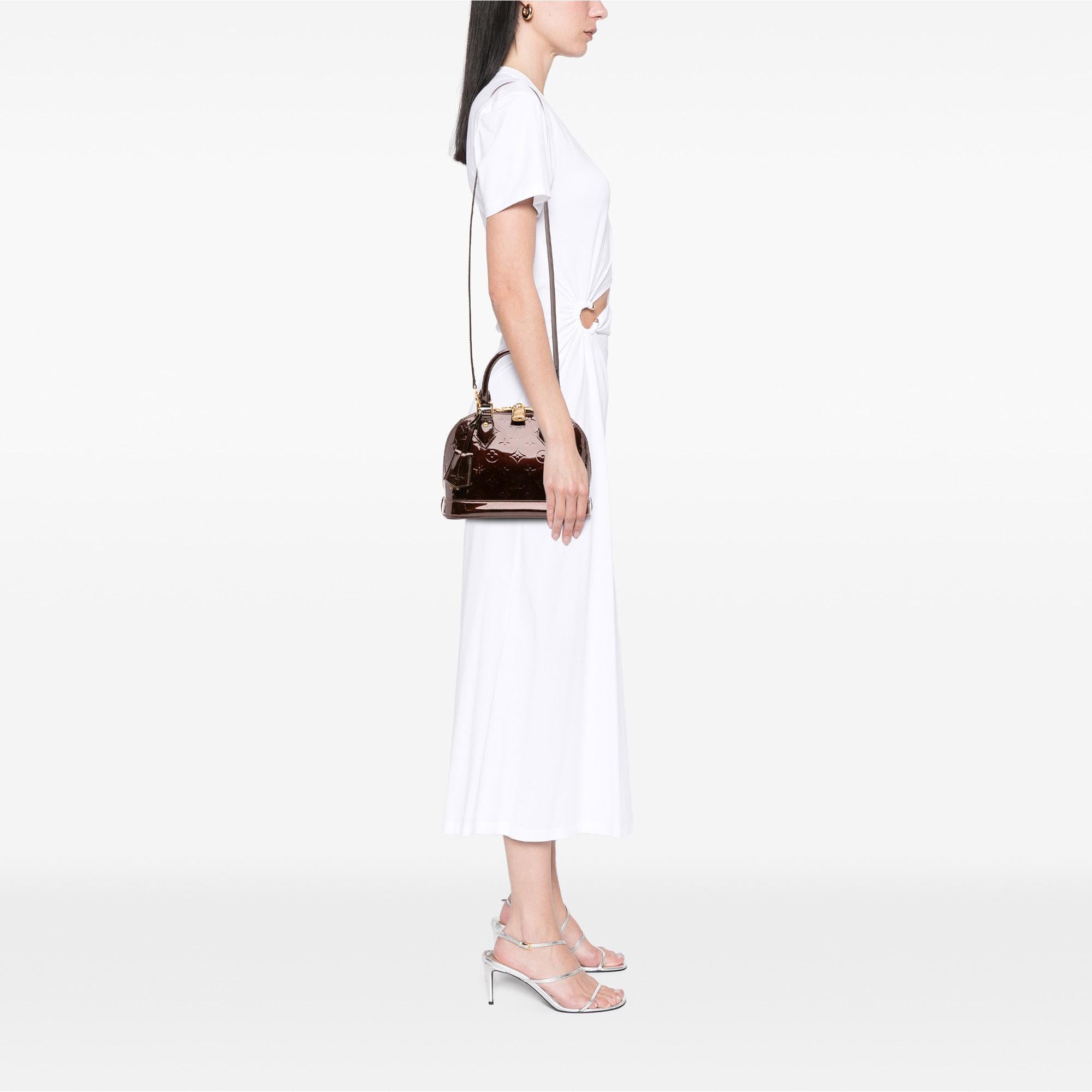 Louis Vuitton Monogram Vernis Alma BB