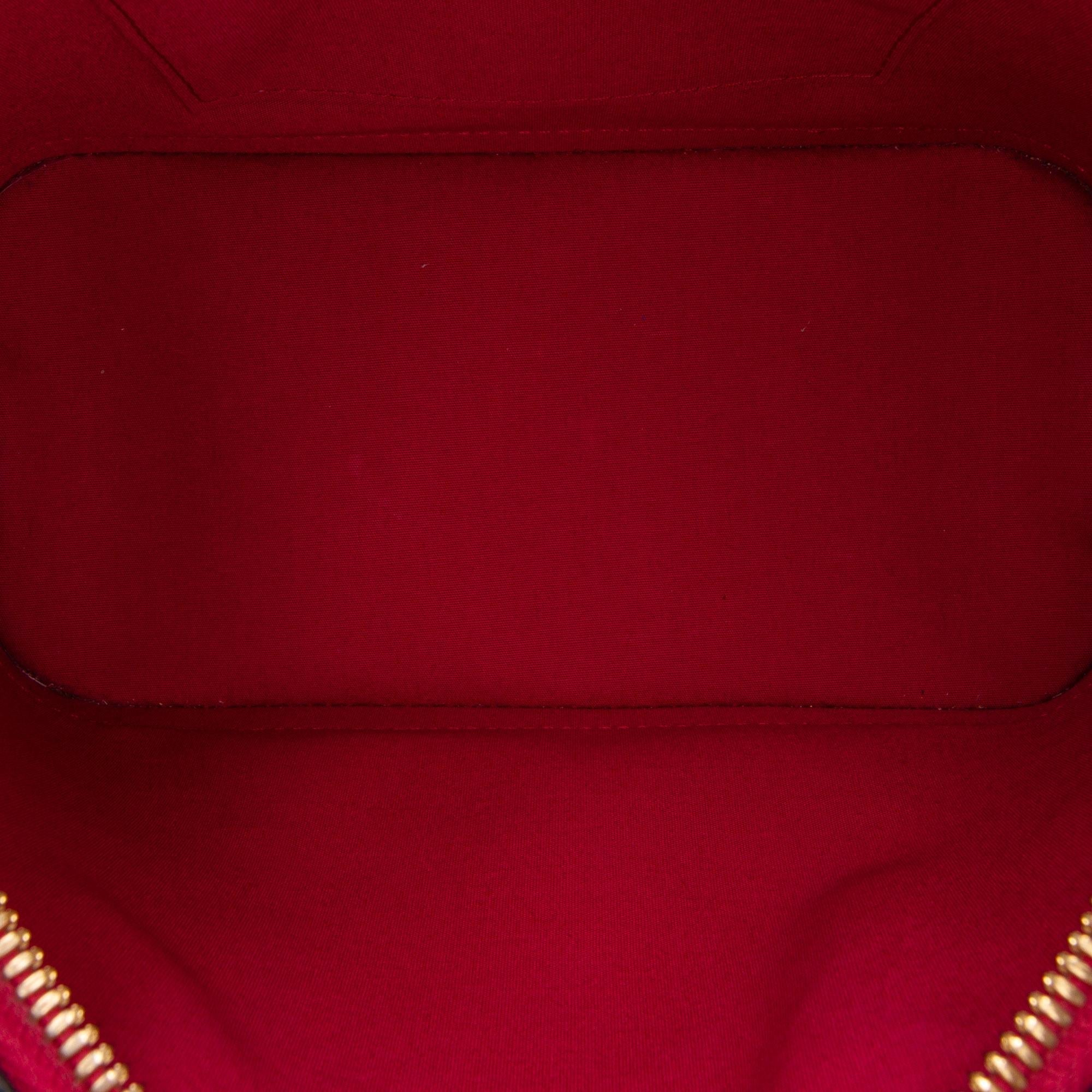 Louis Vuitton Monogram Vernis Alma BB