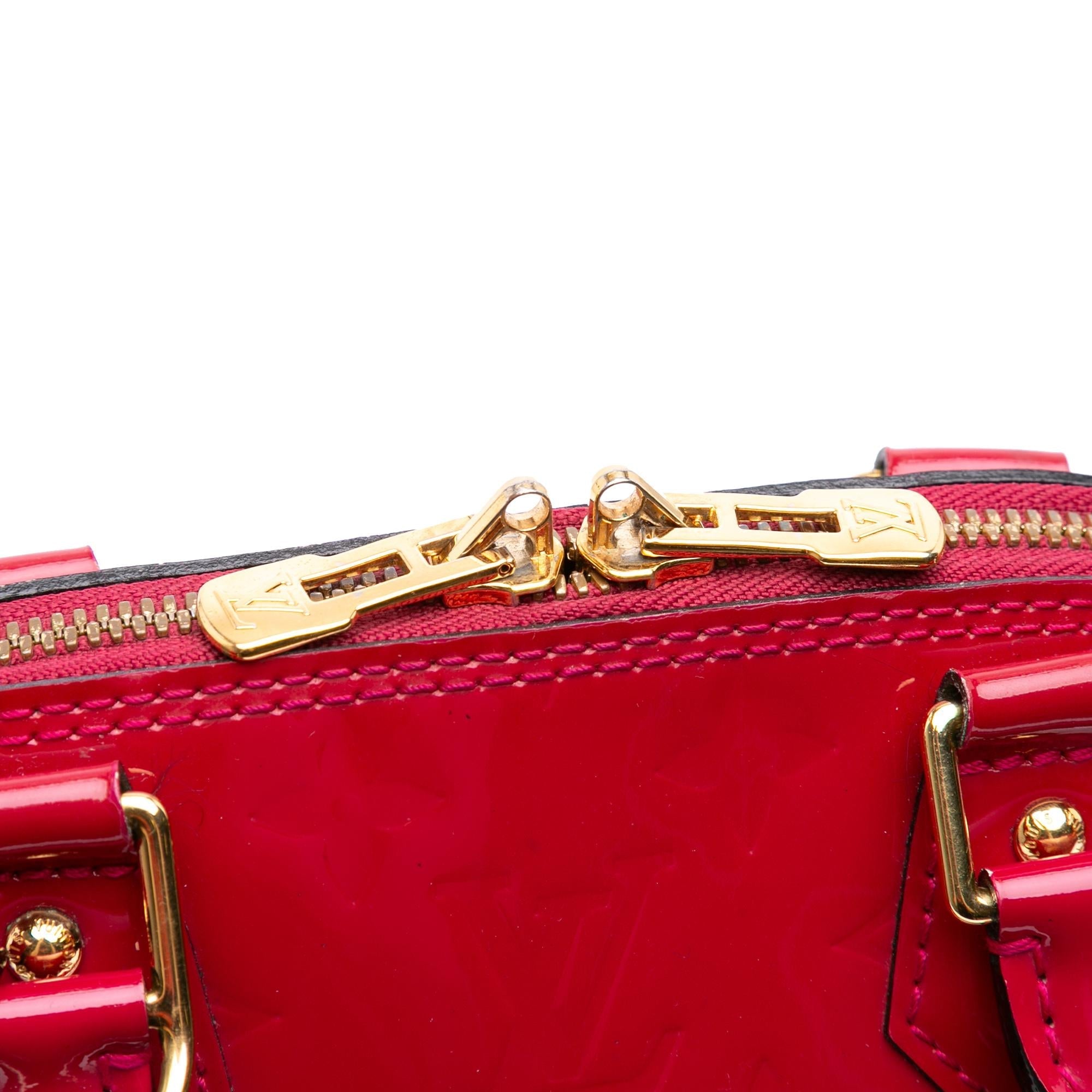 Louis Vuitton Monogram Vernis Alma BB