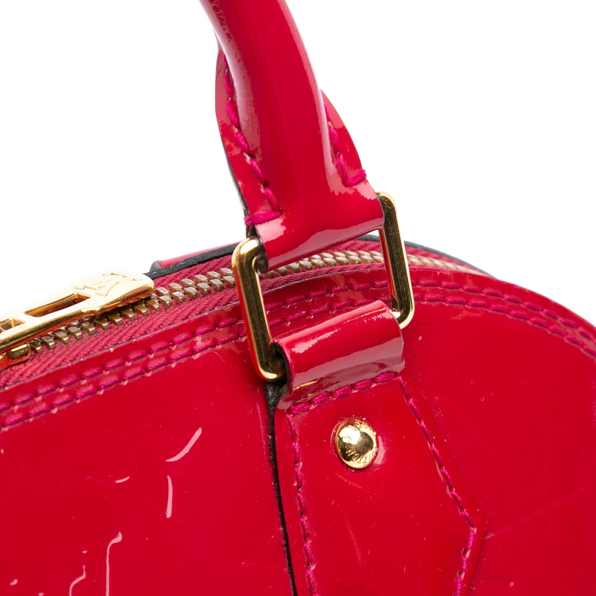 Louis Vuitton Monogram Vernis Alma BB