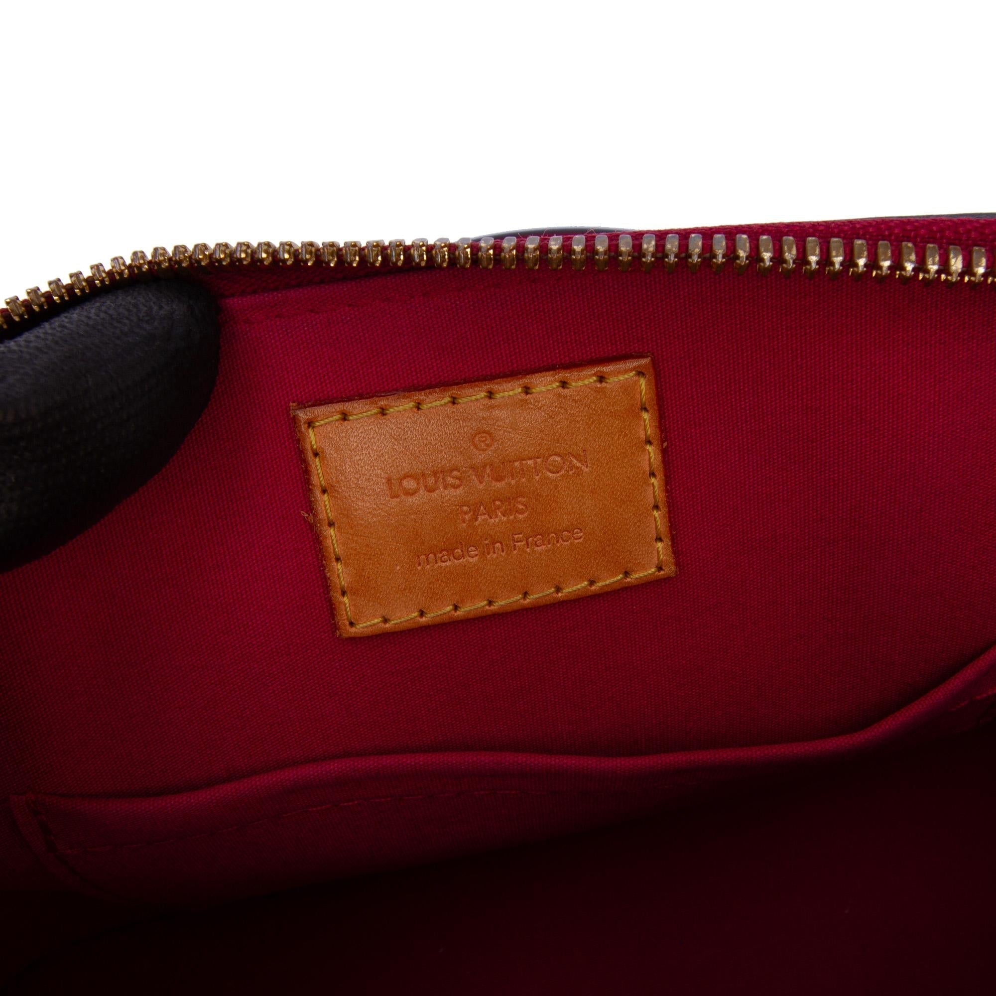 Louis Vuitton Monogram Vernis Alma BB