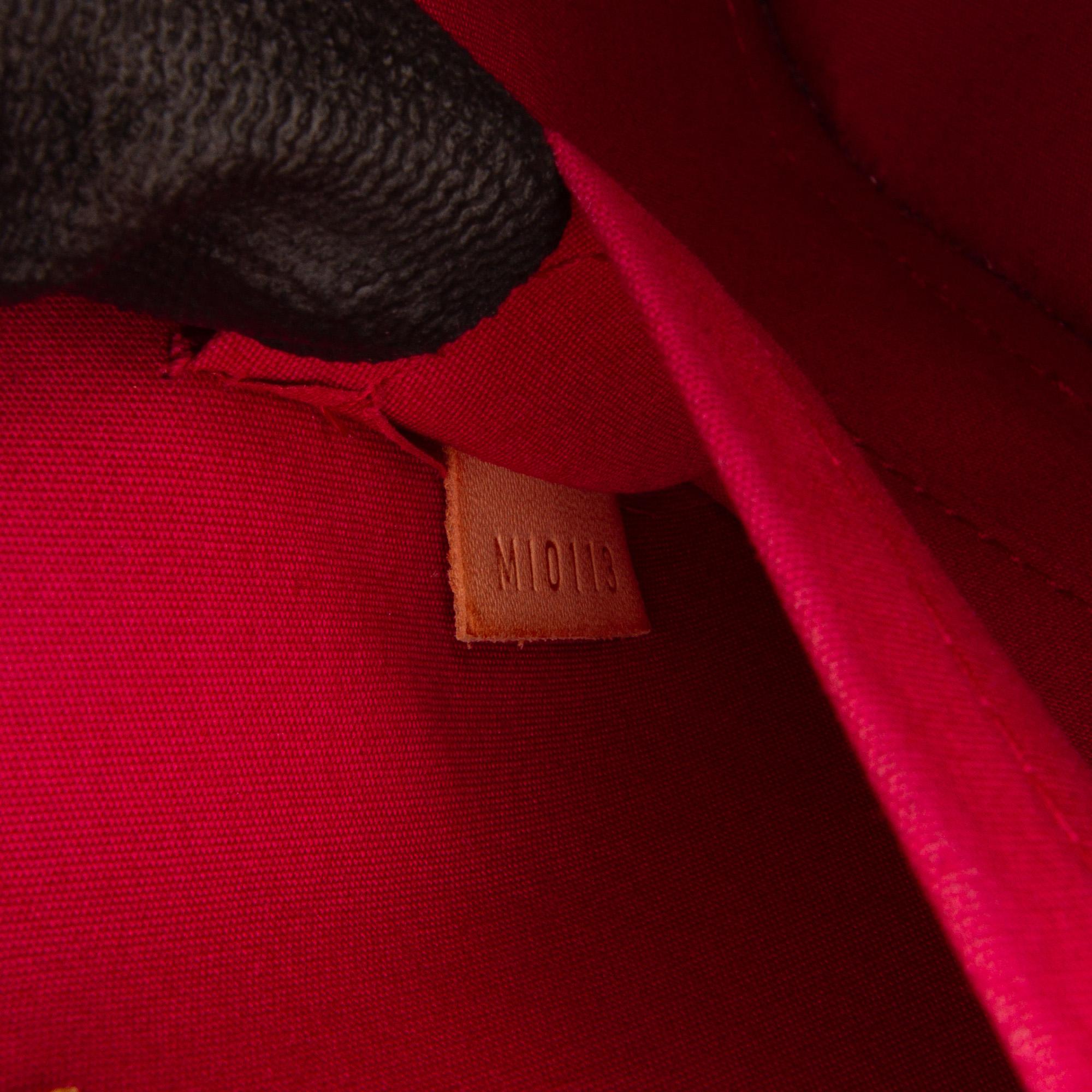 Louis Vuitton Monogram Vernis Alma BB