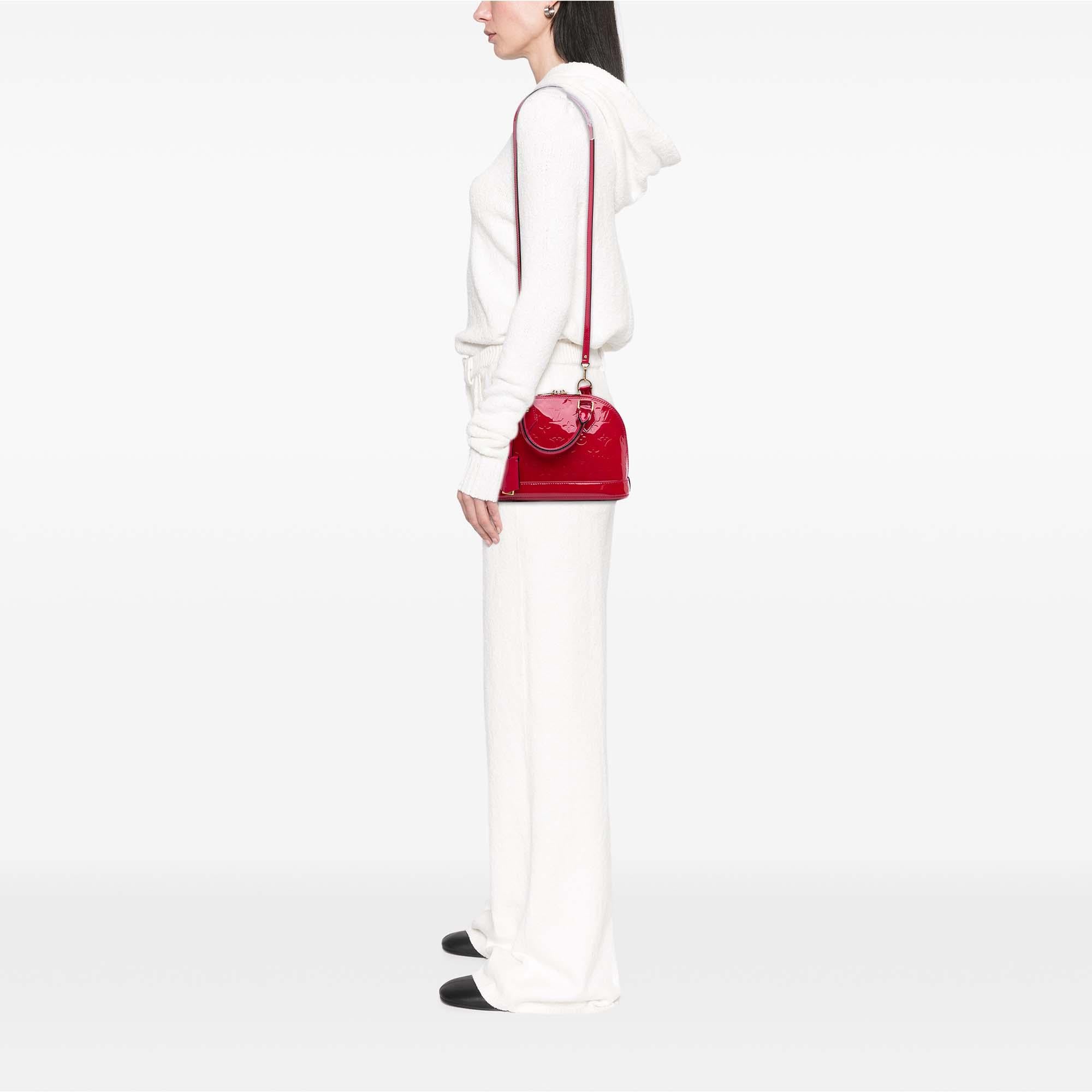 Louis Vuitton Monogram Vernis Alma BB