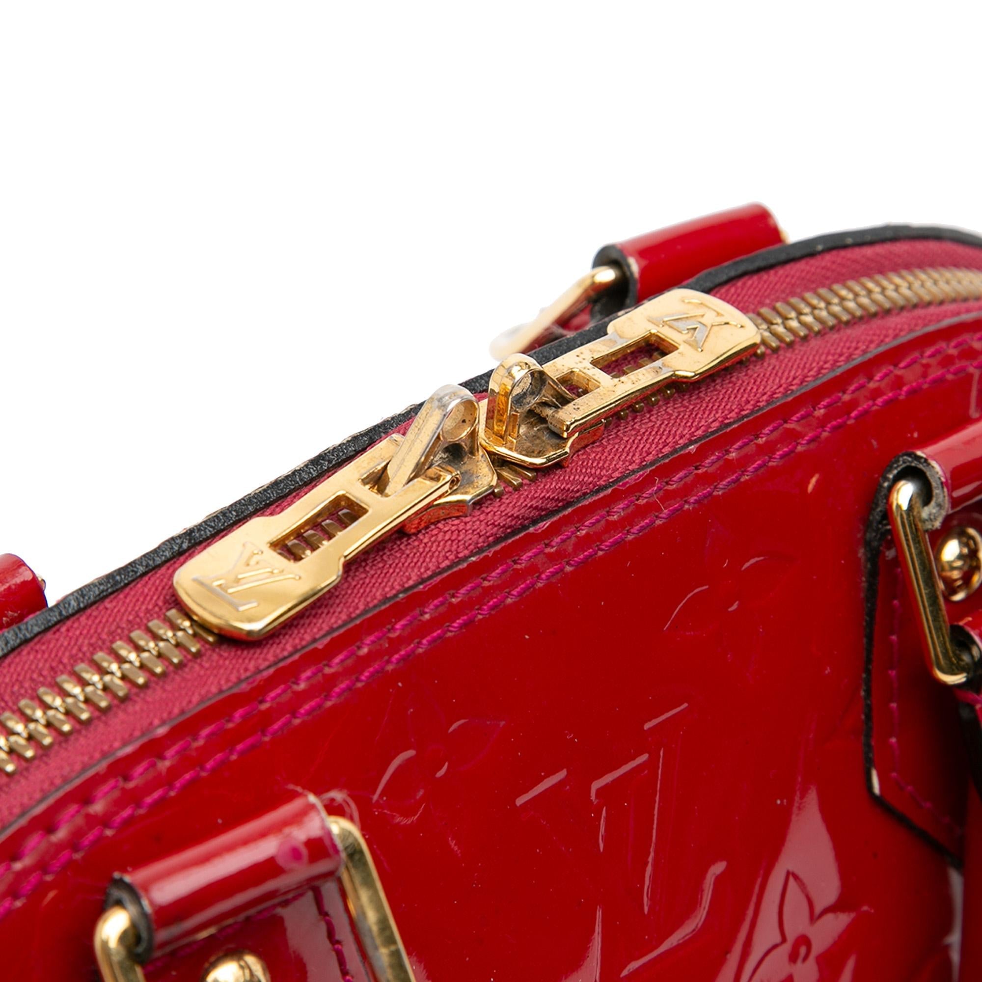 Louis Vuitton Monogram Vernis Alma BB