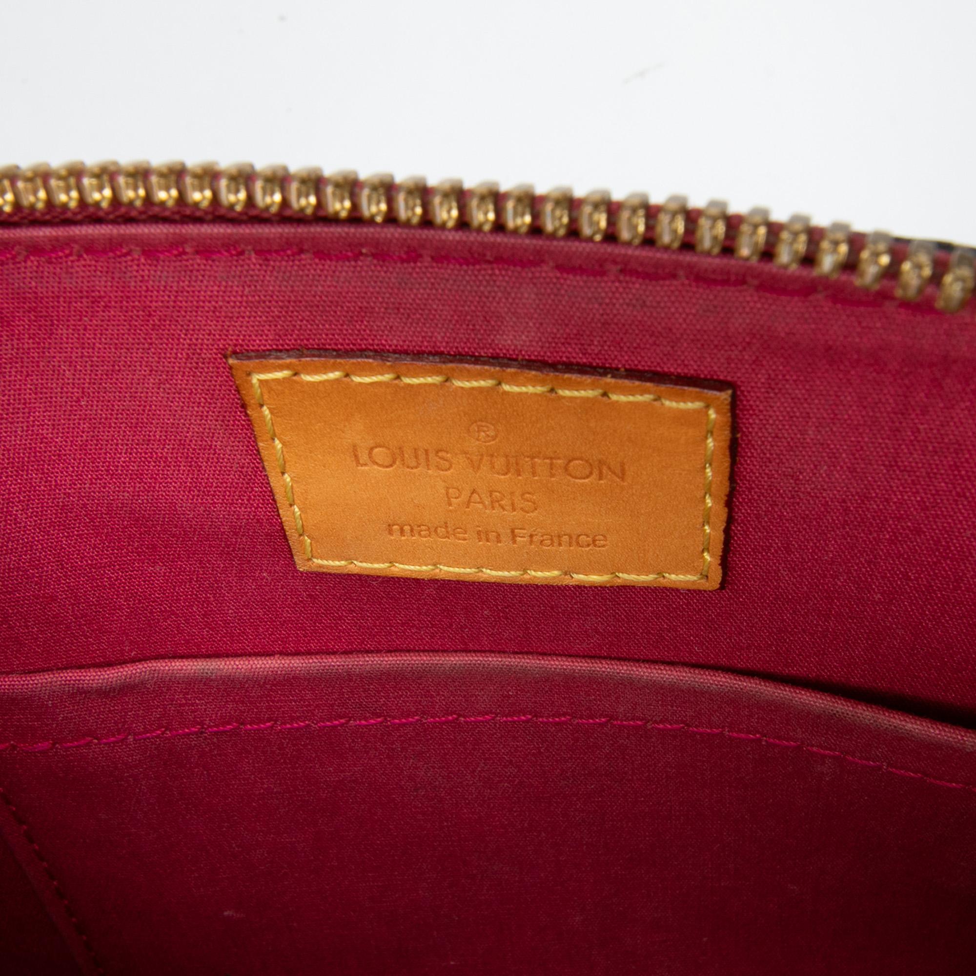Louis Vuitton Monogram Vernis Alma BB