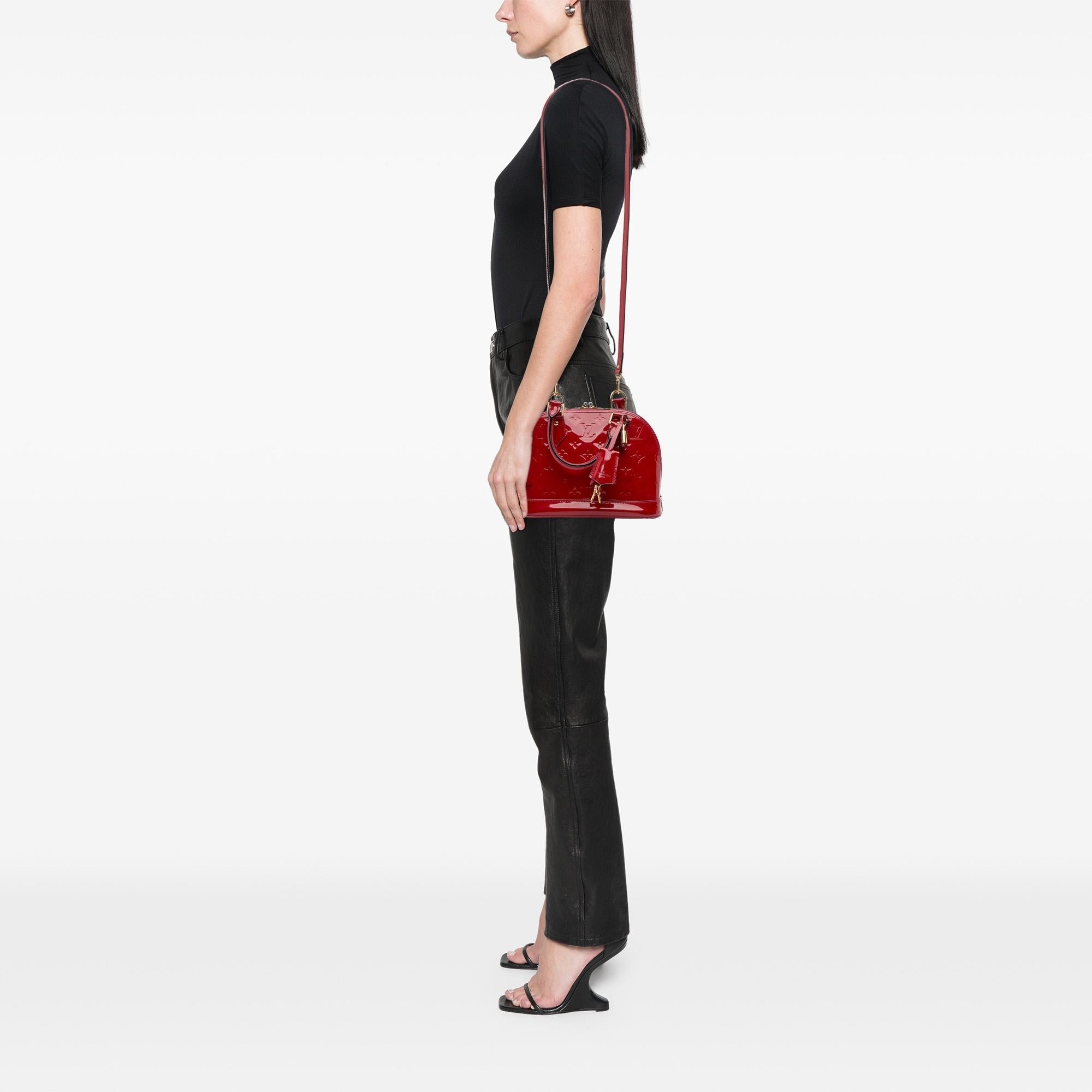Louis Vuitton Monogram Vernis Alma BB