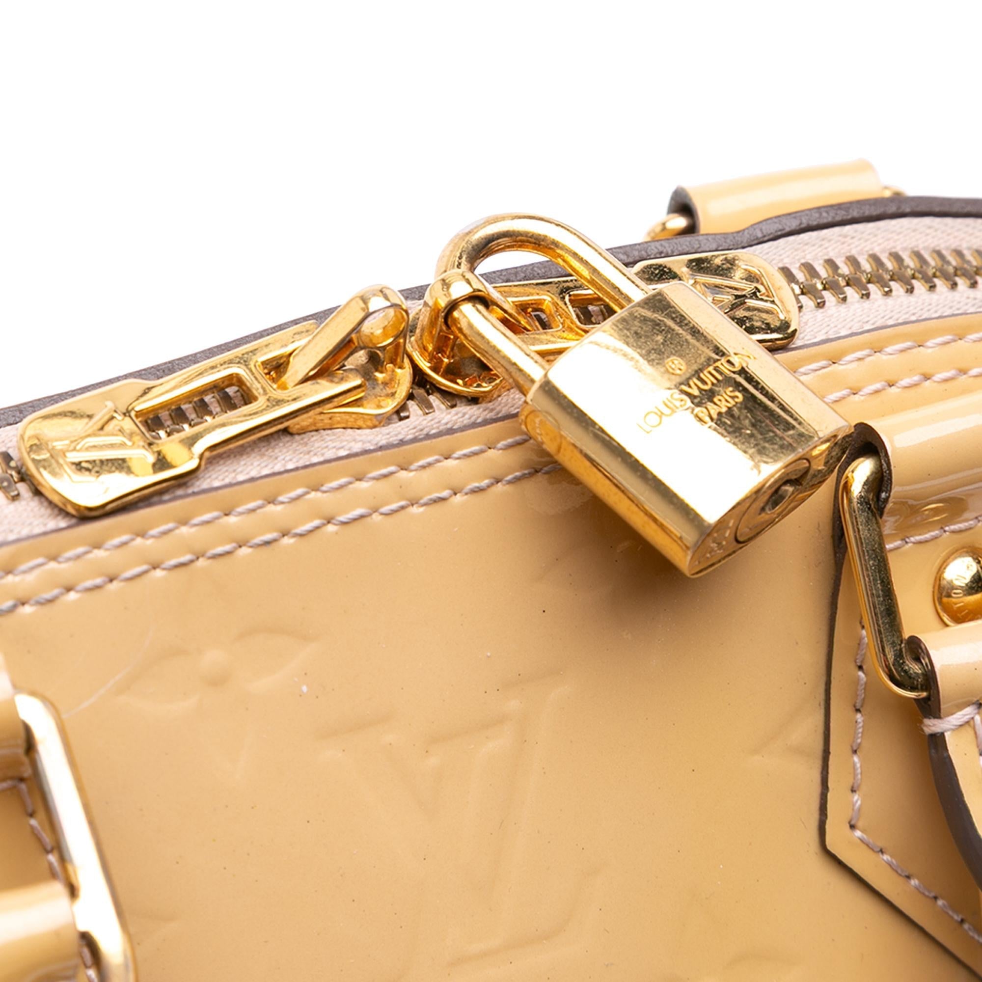 Louis Vuitton Monogram Vernis Alma BB