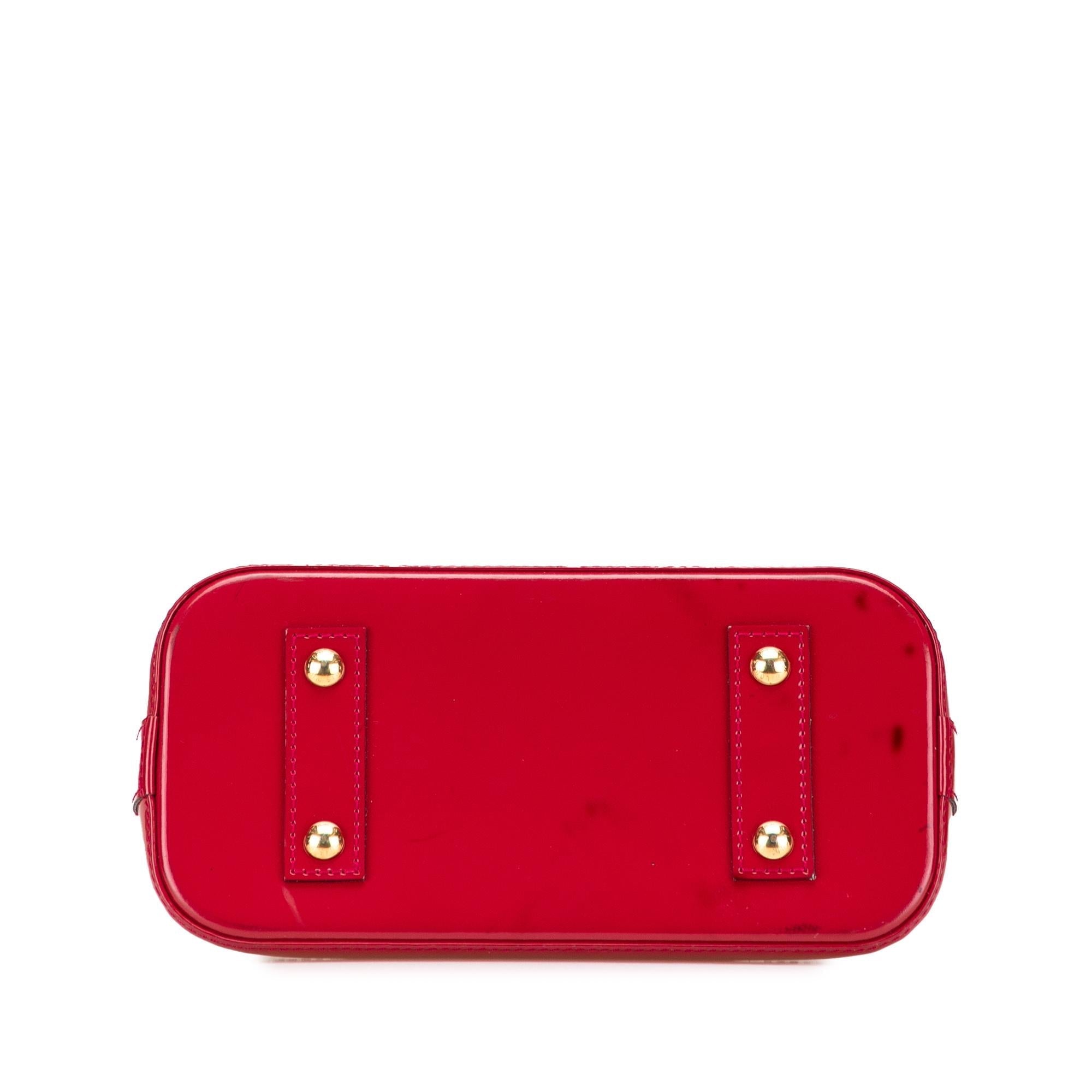 Louis Vuitton Monogram Vernis Alma BB