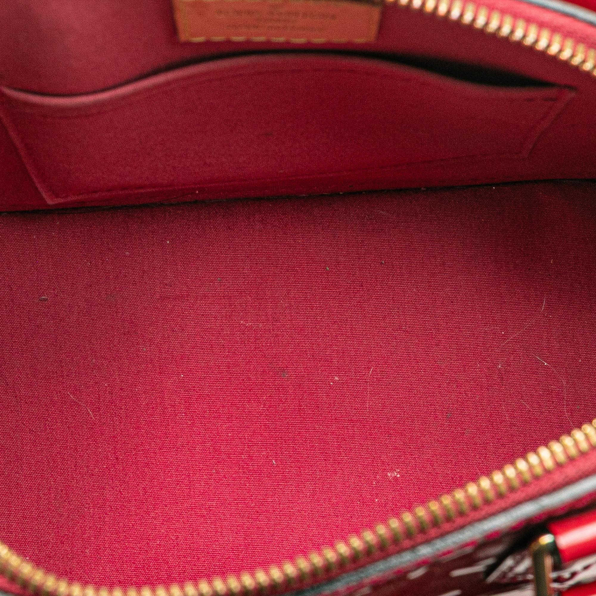 Louis Vuitton Monogram Vernis Alma BB