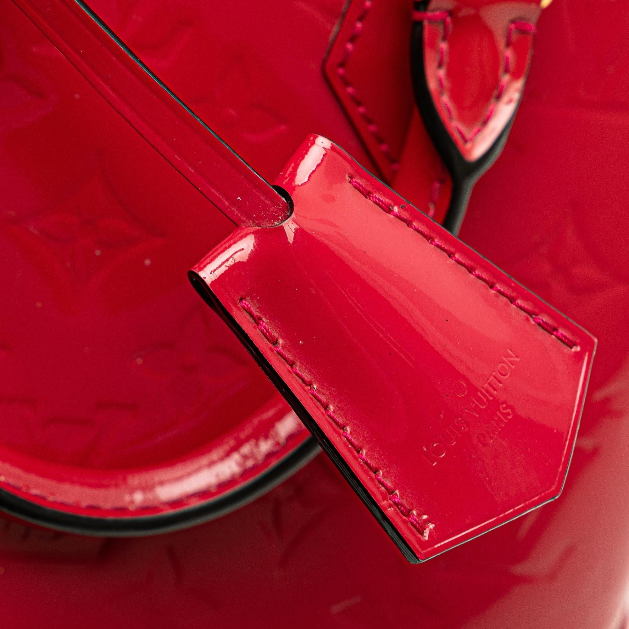 Louis Vuitton Monogram Vernis Alma BB