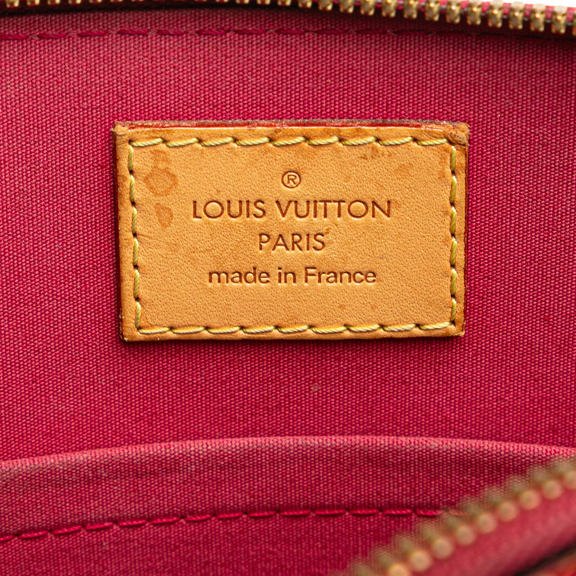 Louis Vuitton Monogram Vernis Alma BB