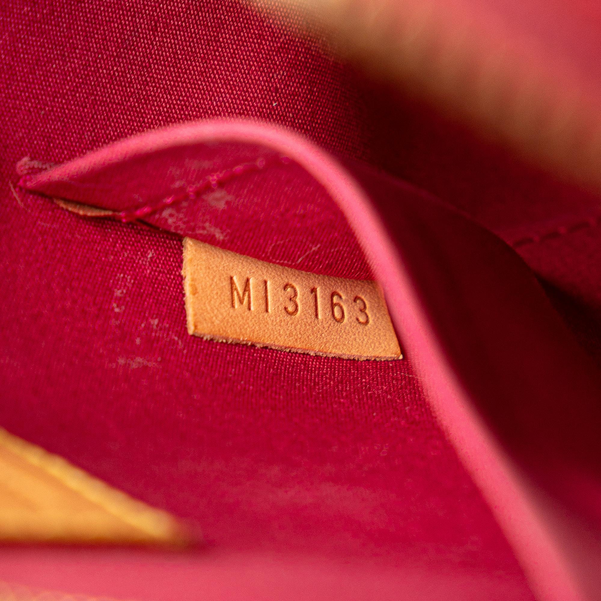 Louis Vuitton Monogram Vernis Alma BB