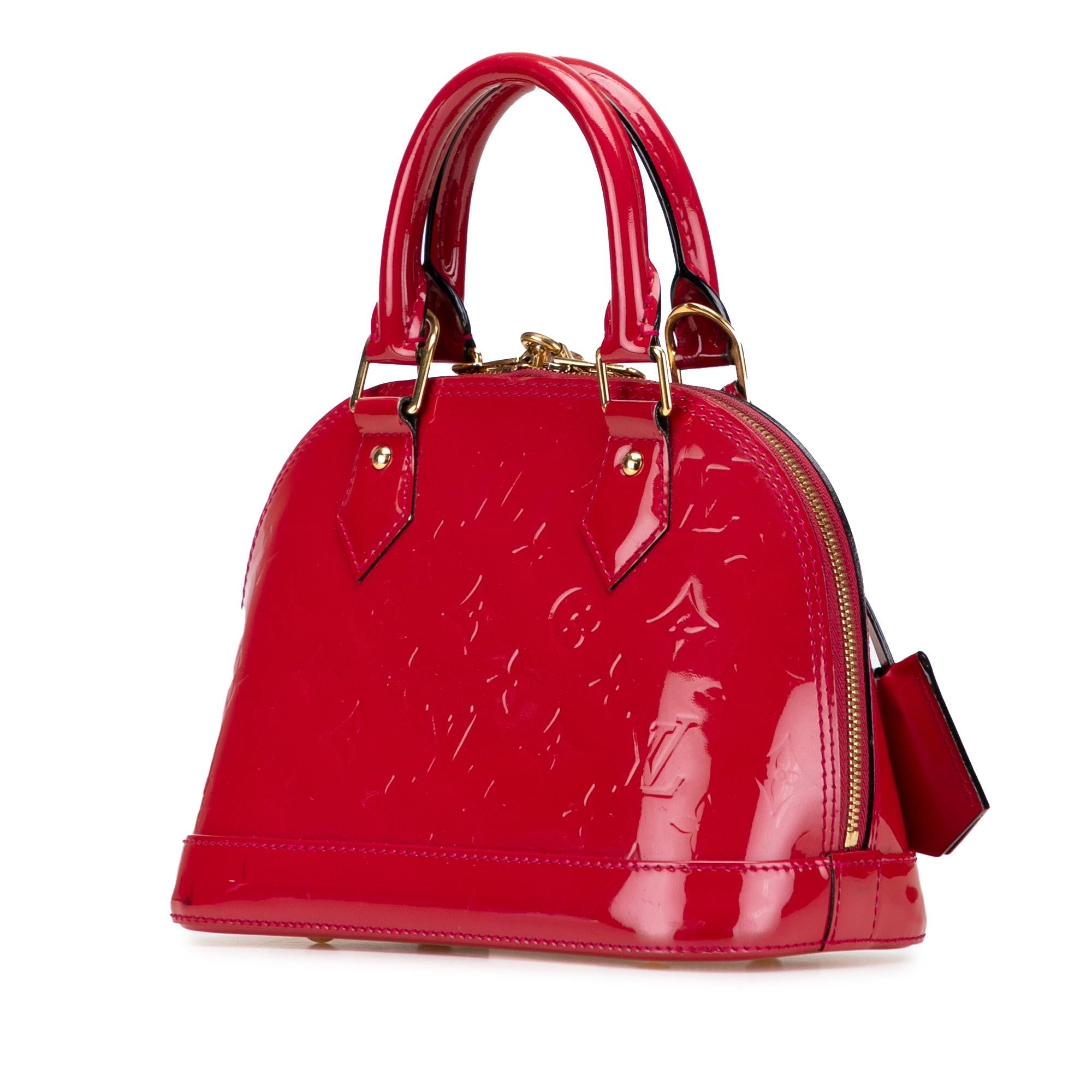 Louis Vuitton Monogram Vernis Alma BB