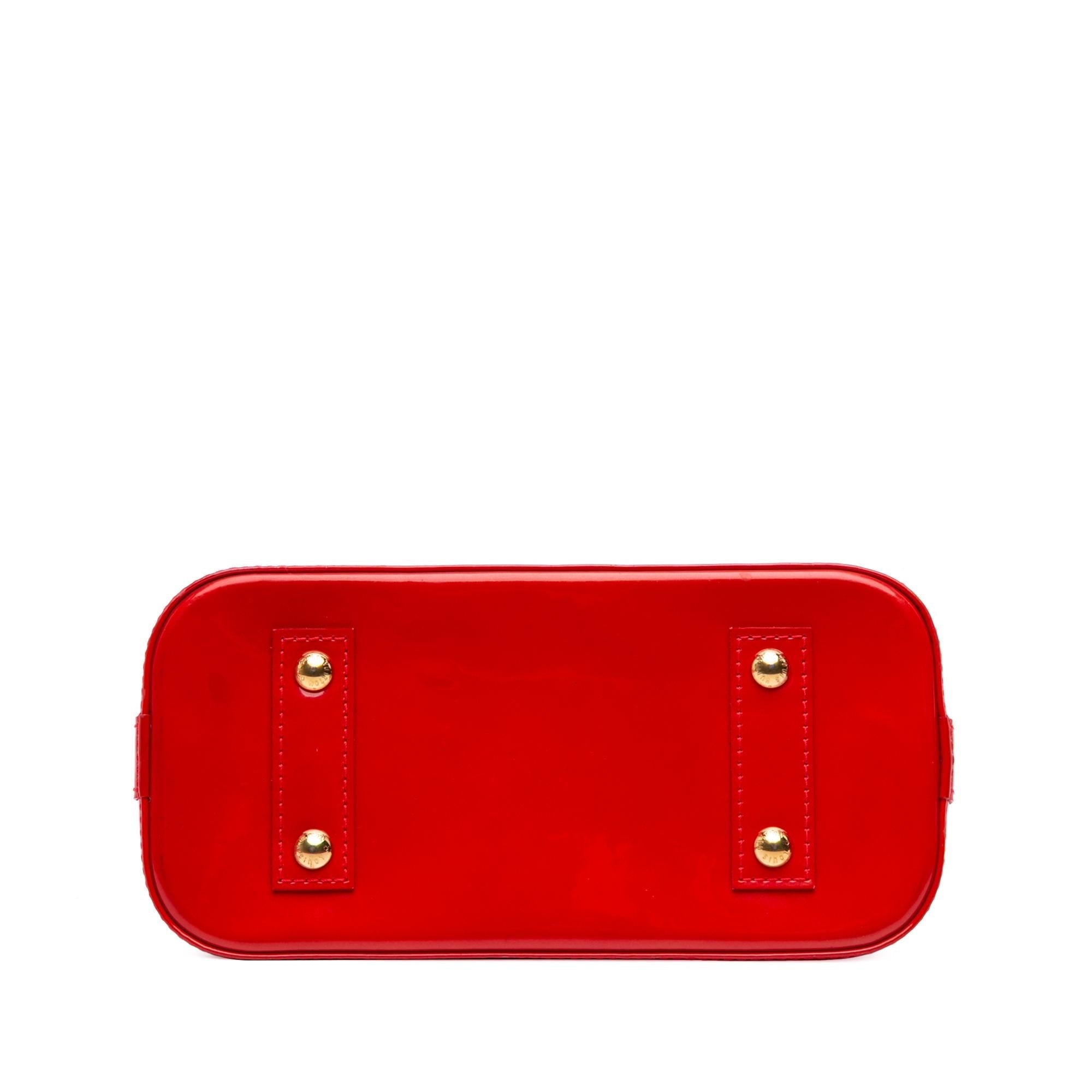 Louis Vuitton Monogram Vernis Alma BB
