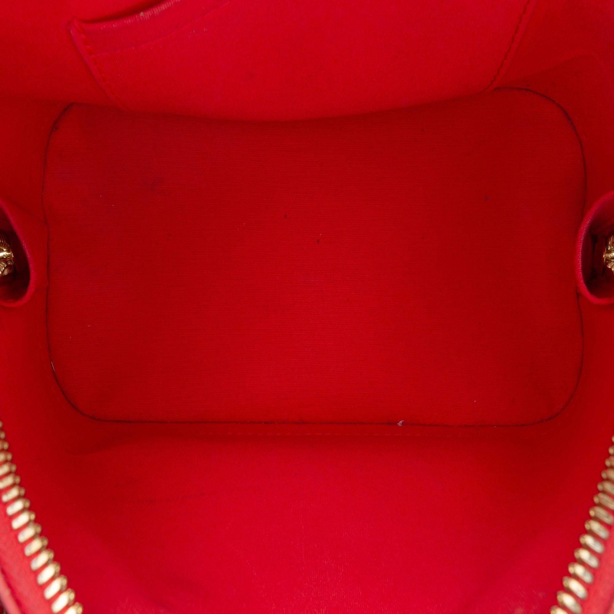 Louis Vuitton Monogram Vernis Alma BB