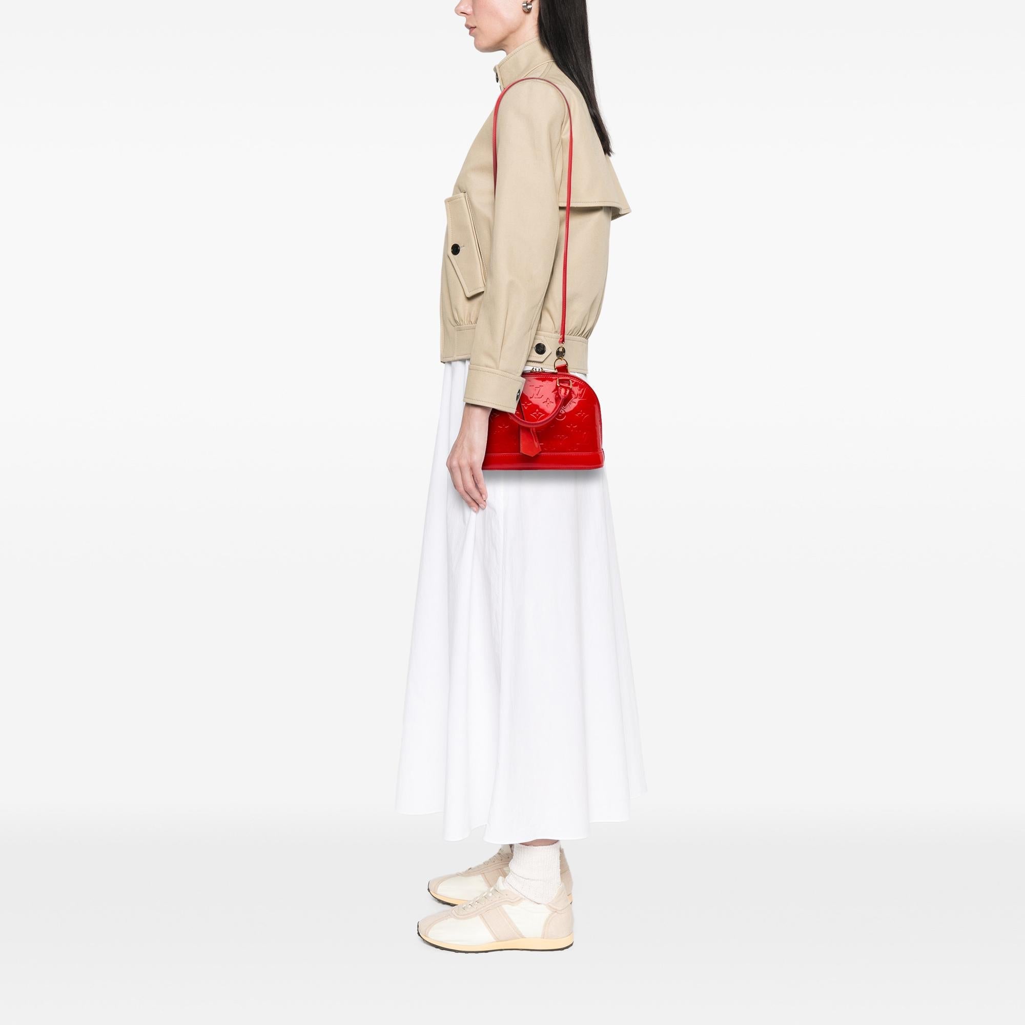 Louis Vuitton Monogram Vernis Alma BB
