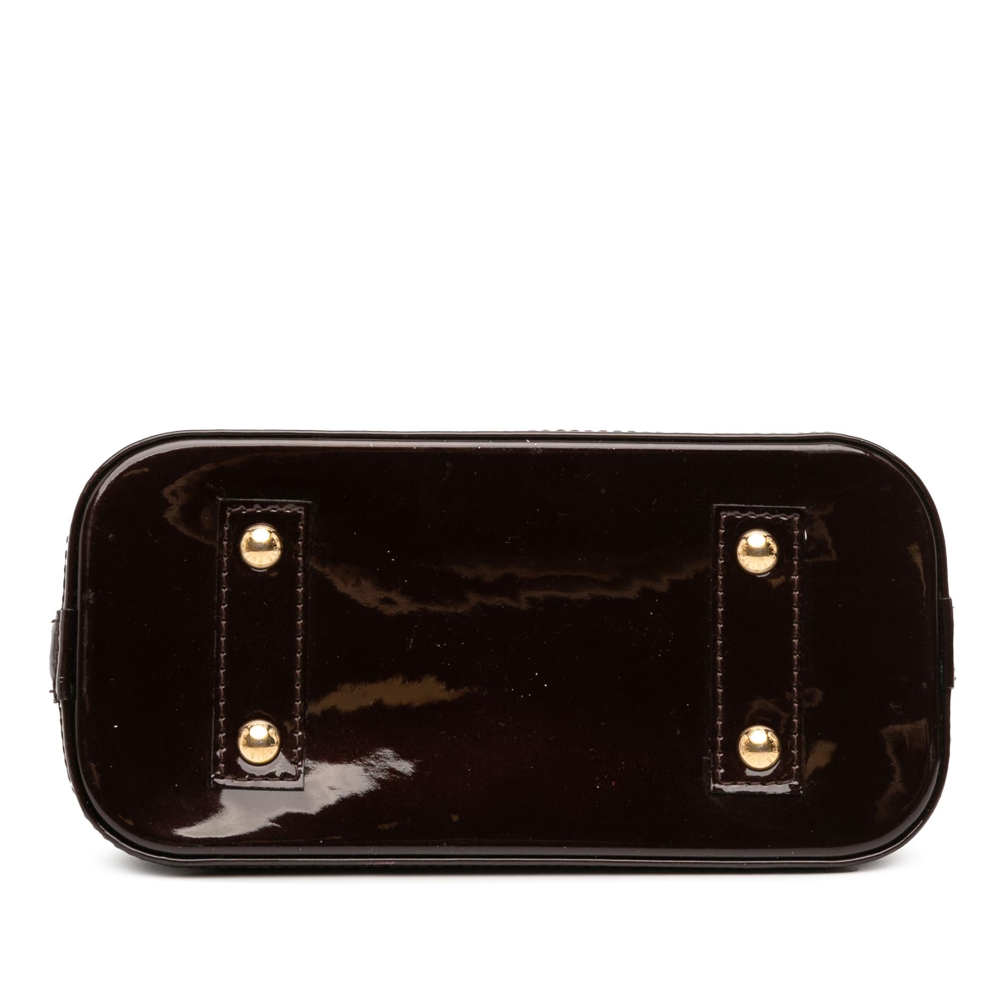 Louis Vuitton Monogram Vernis Alma BB
