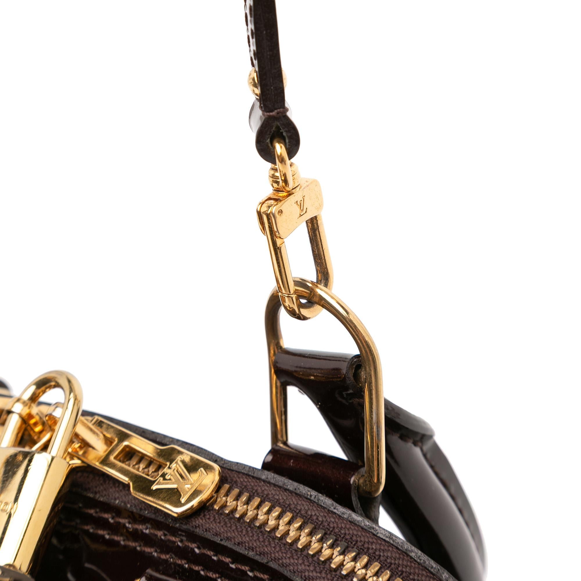 Louis Vuitton Monogram Vernis Alma BB