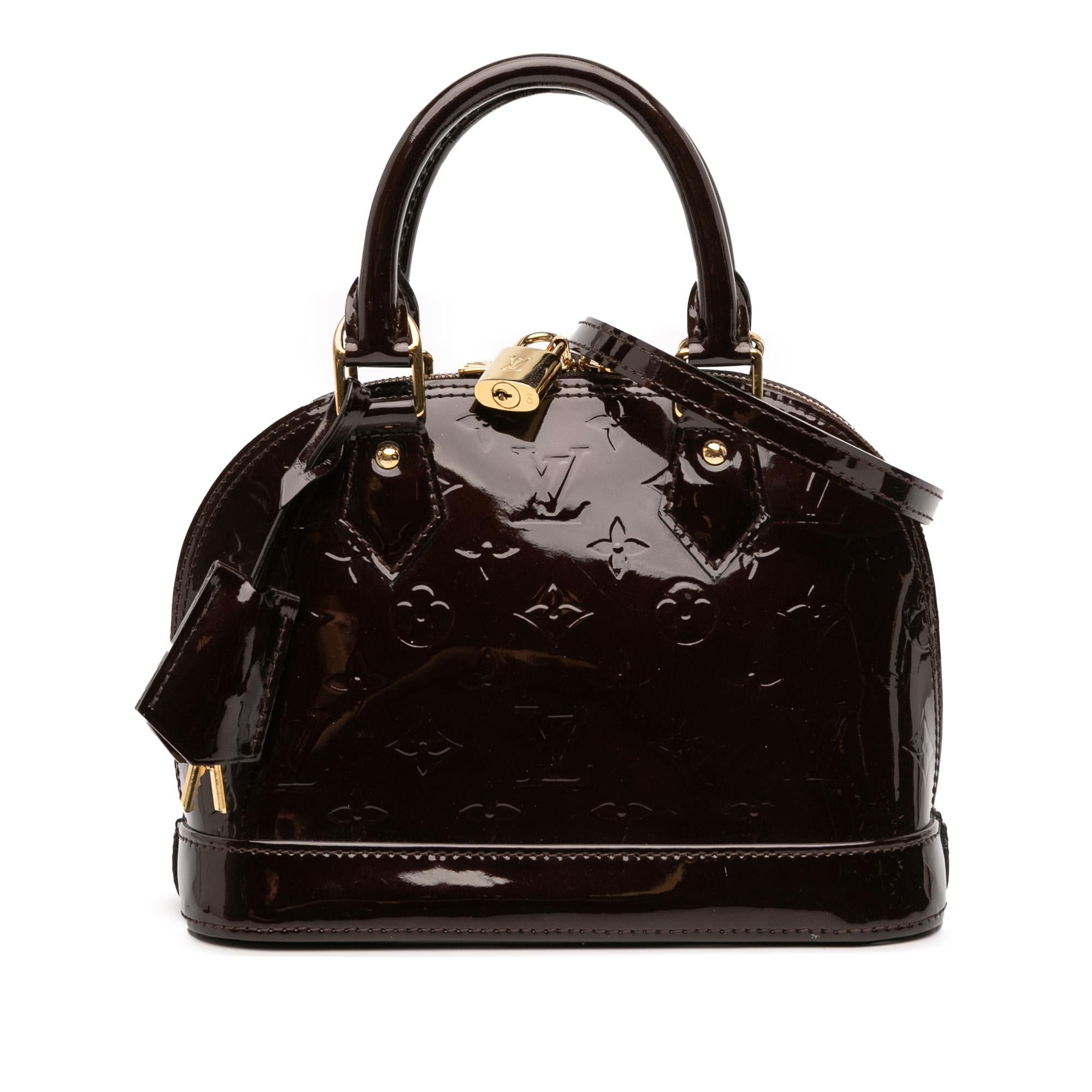 Louis Vuitton Monogram Vernis Alma BB
