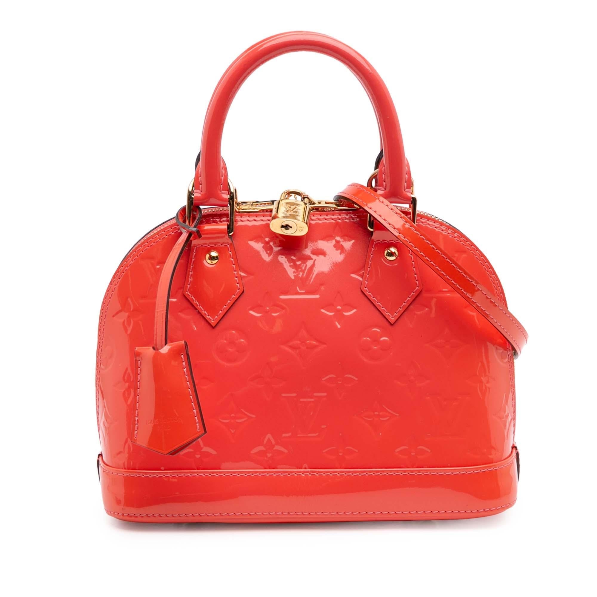 Louis Vuitton Monogram Vernis Alma BB