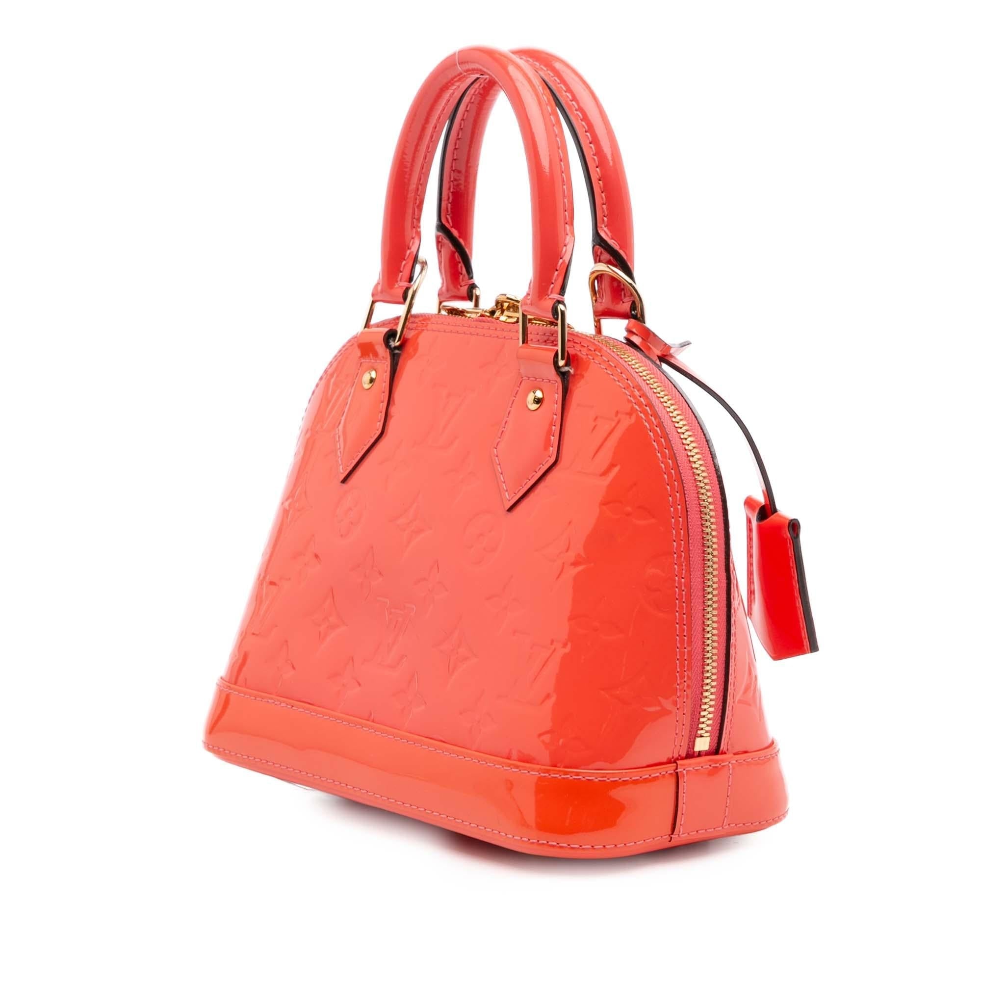 Louis Vuitton Monogram Vernis Alma BB