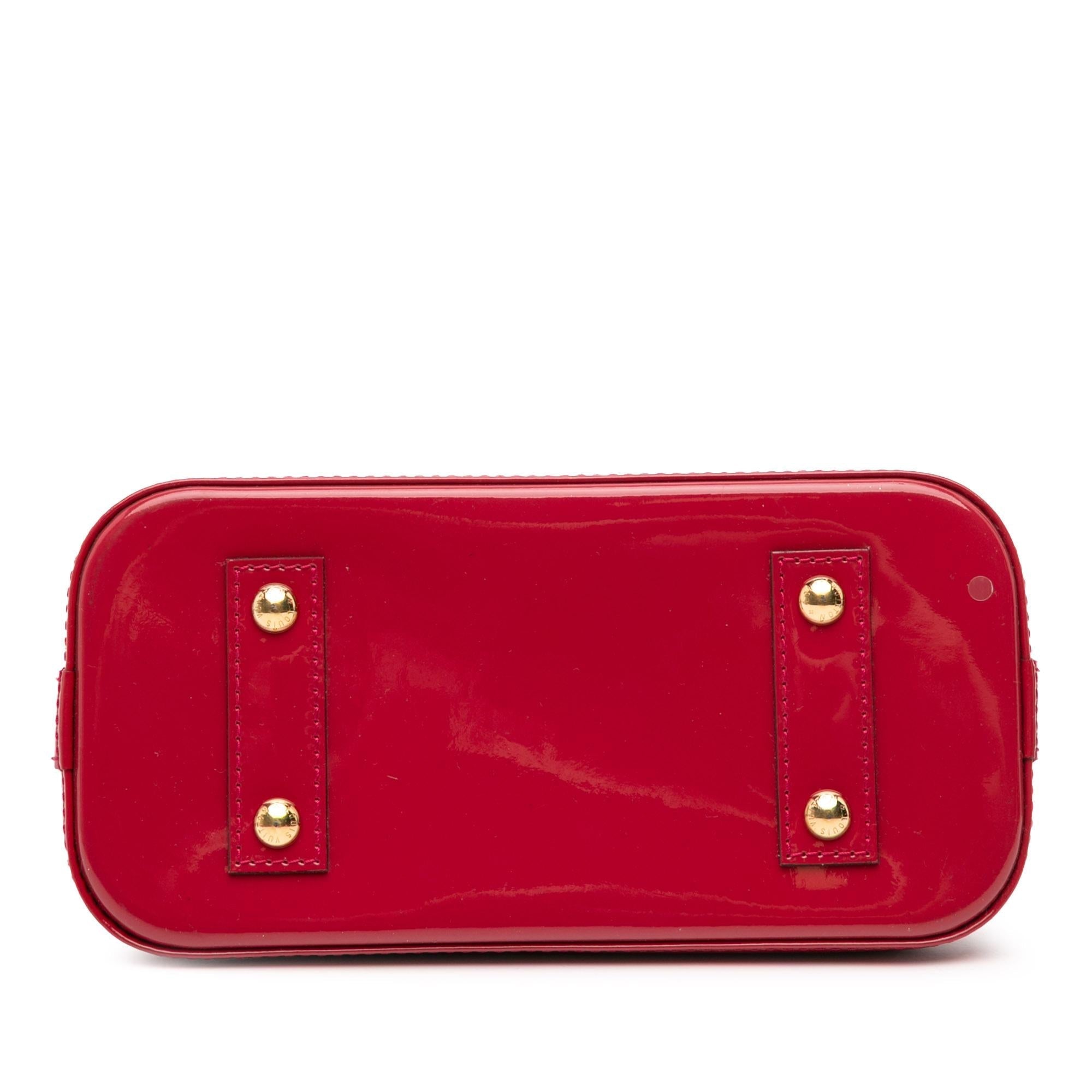 Louis Vuitton Monogram Vernis Alma BB