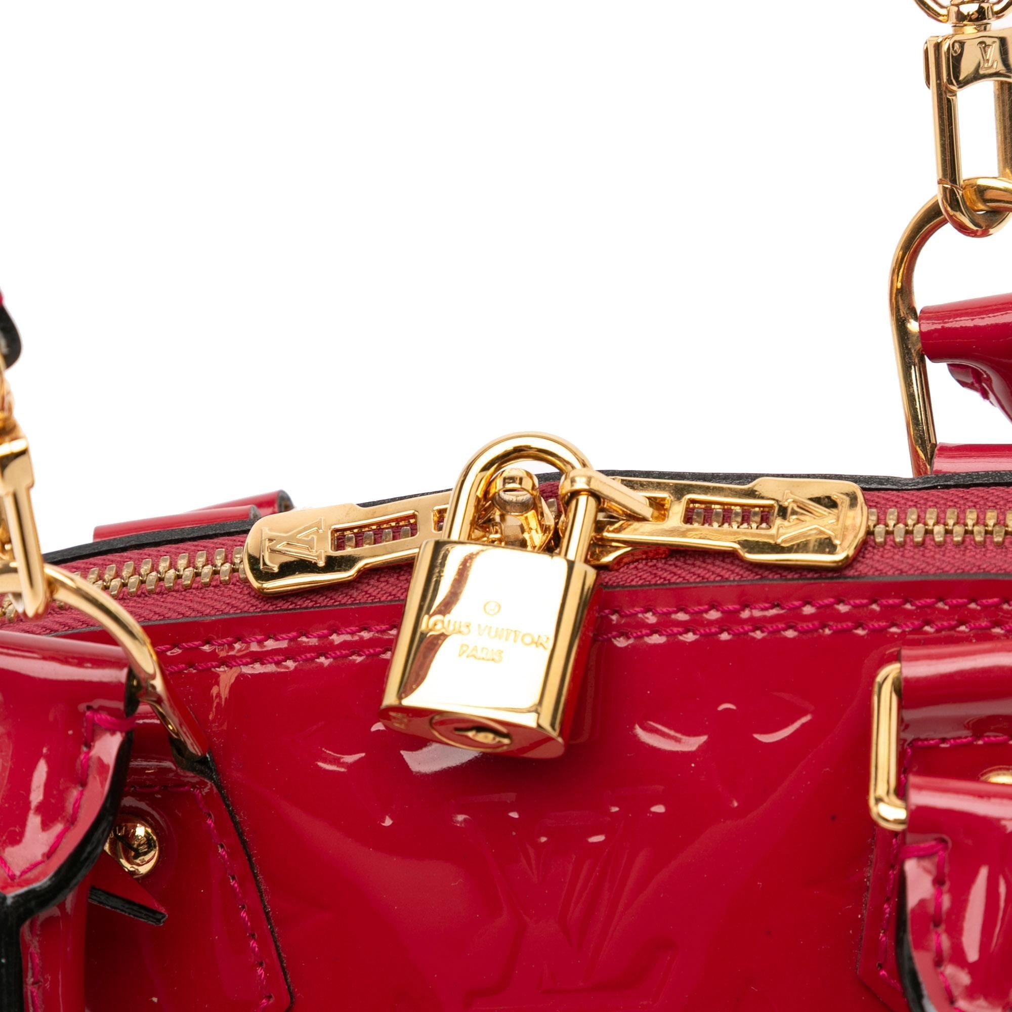 Louis Vuitton Monogram Vernis Alma BB