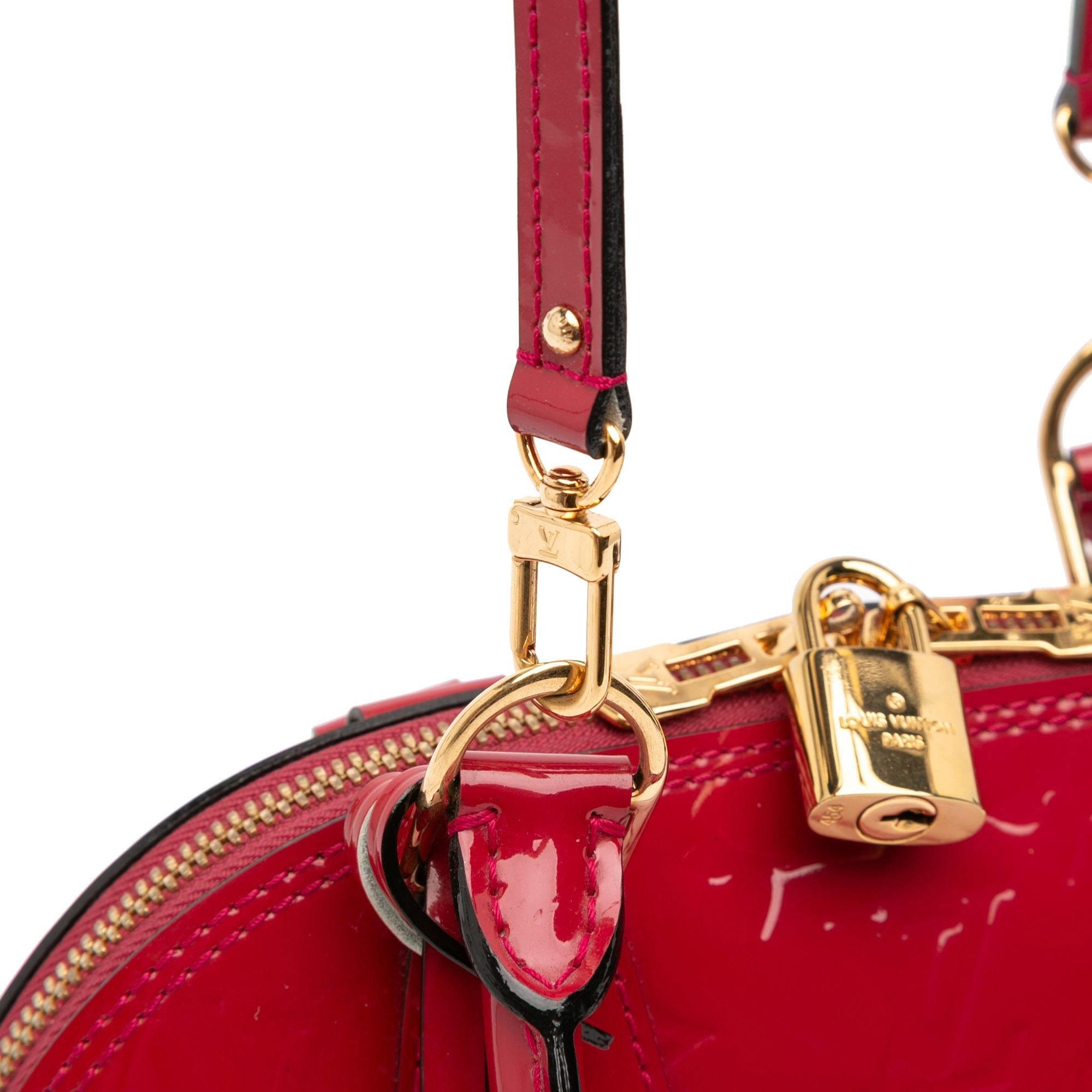 Louis Vuitton Monogram Vernis Alma BB