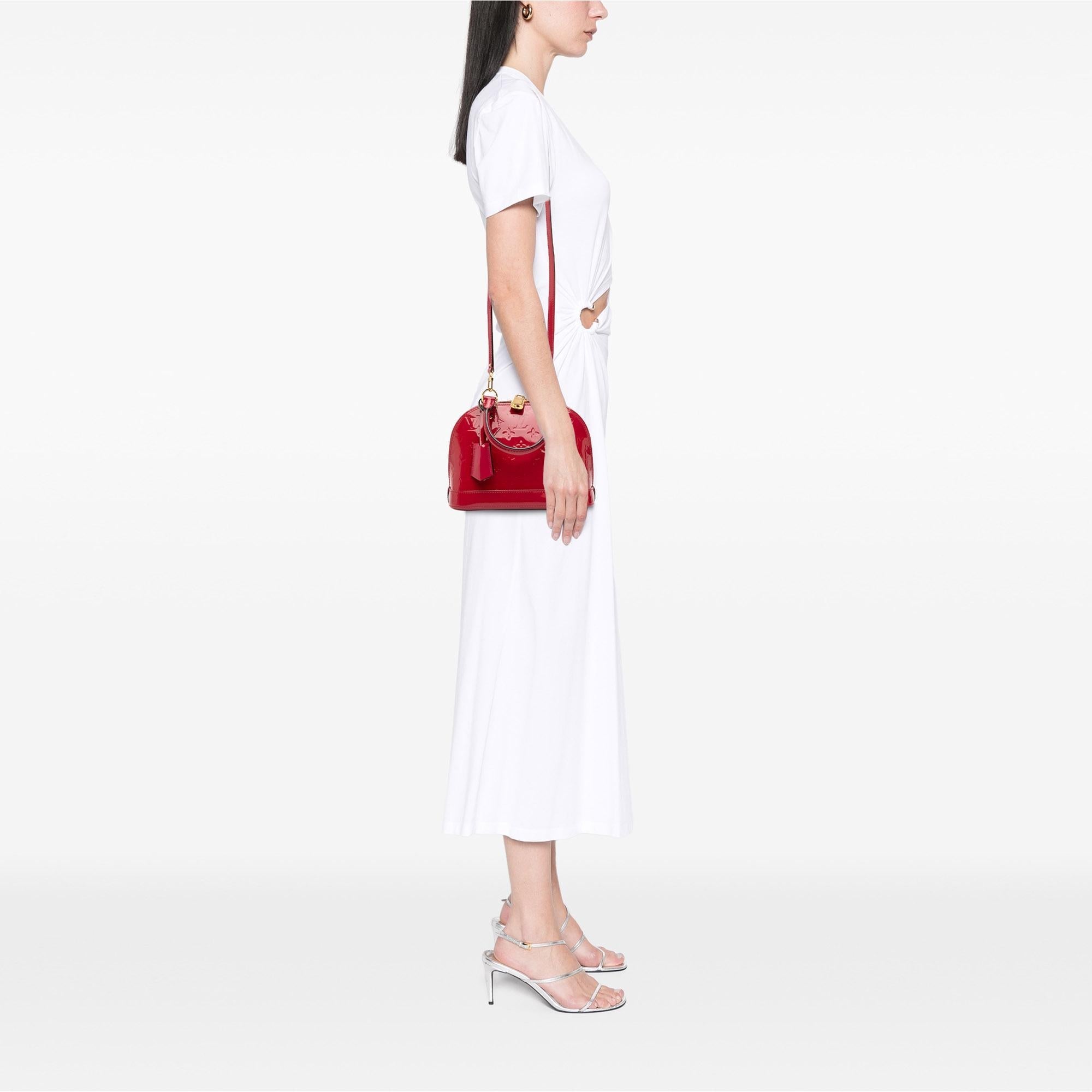 Louis Vuitton Monogram Vernis Alma BB