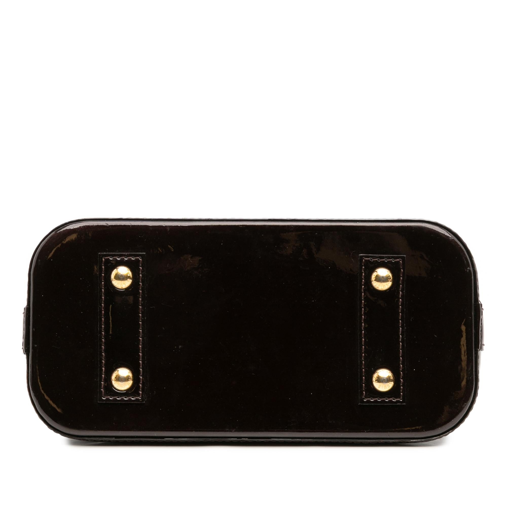 Louis Vuitton Monogram Vernis Alma BB