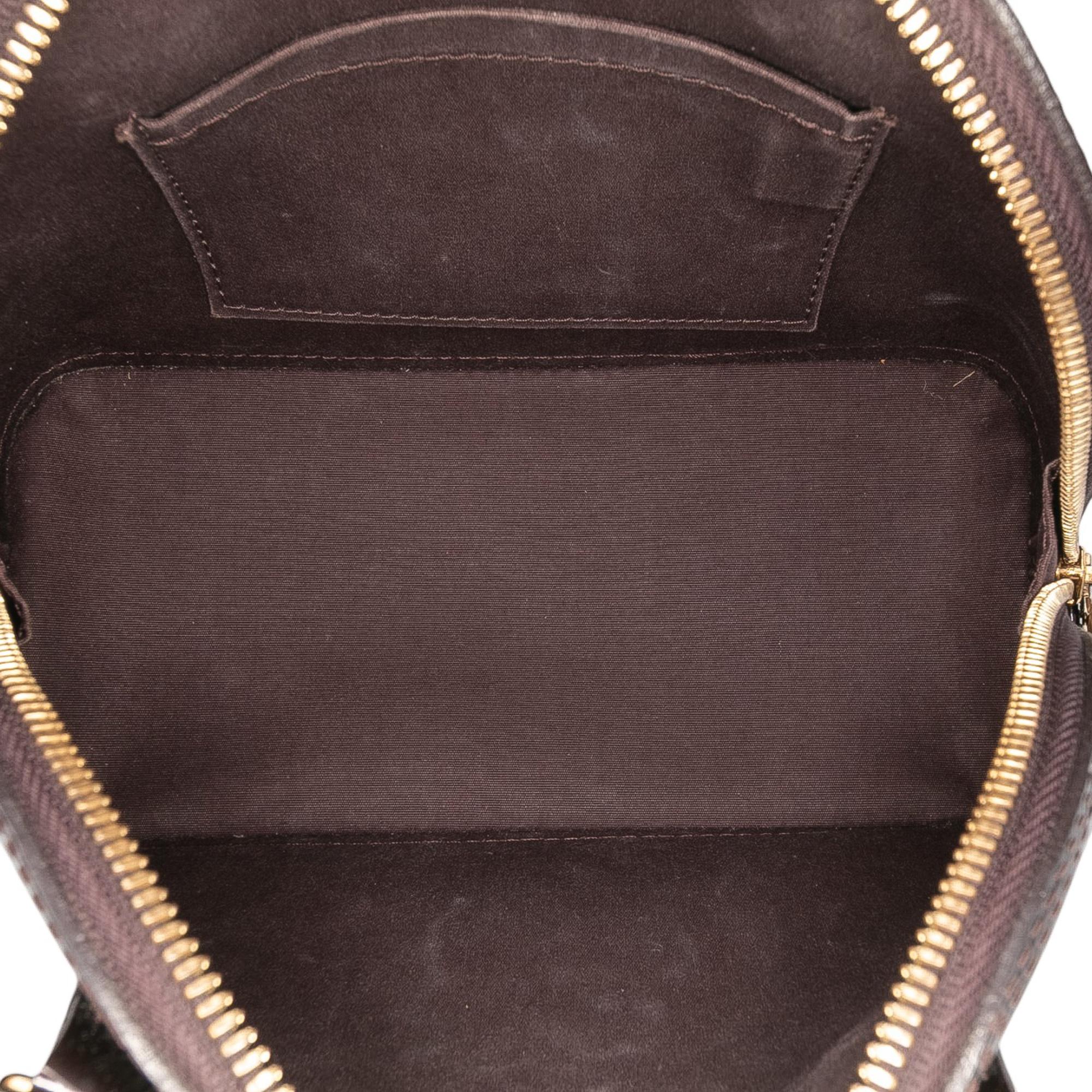 Louis Vuitton Monogram Vernis Alma BB