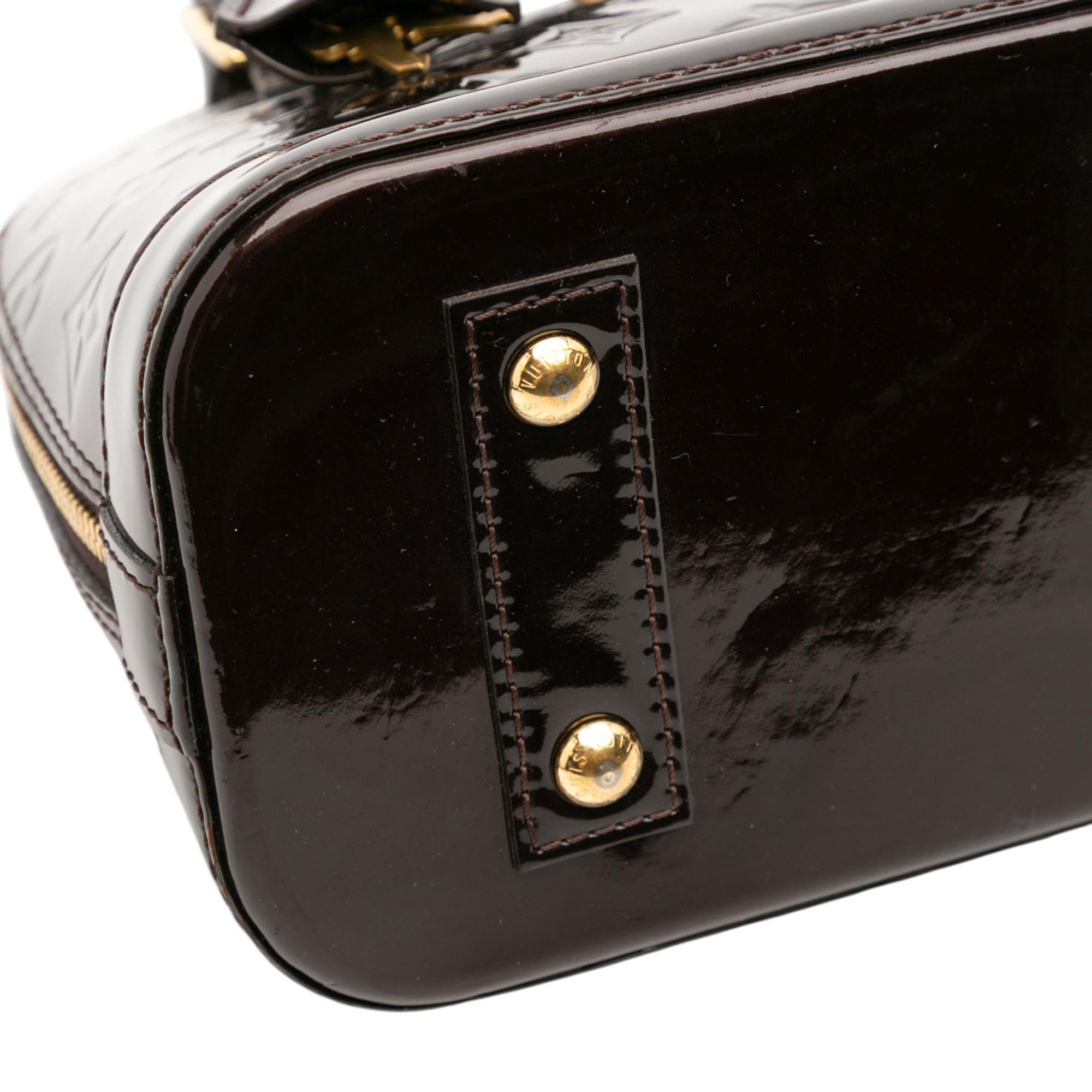 Louis Vuitton Monogram Vernis Alma BB
