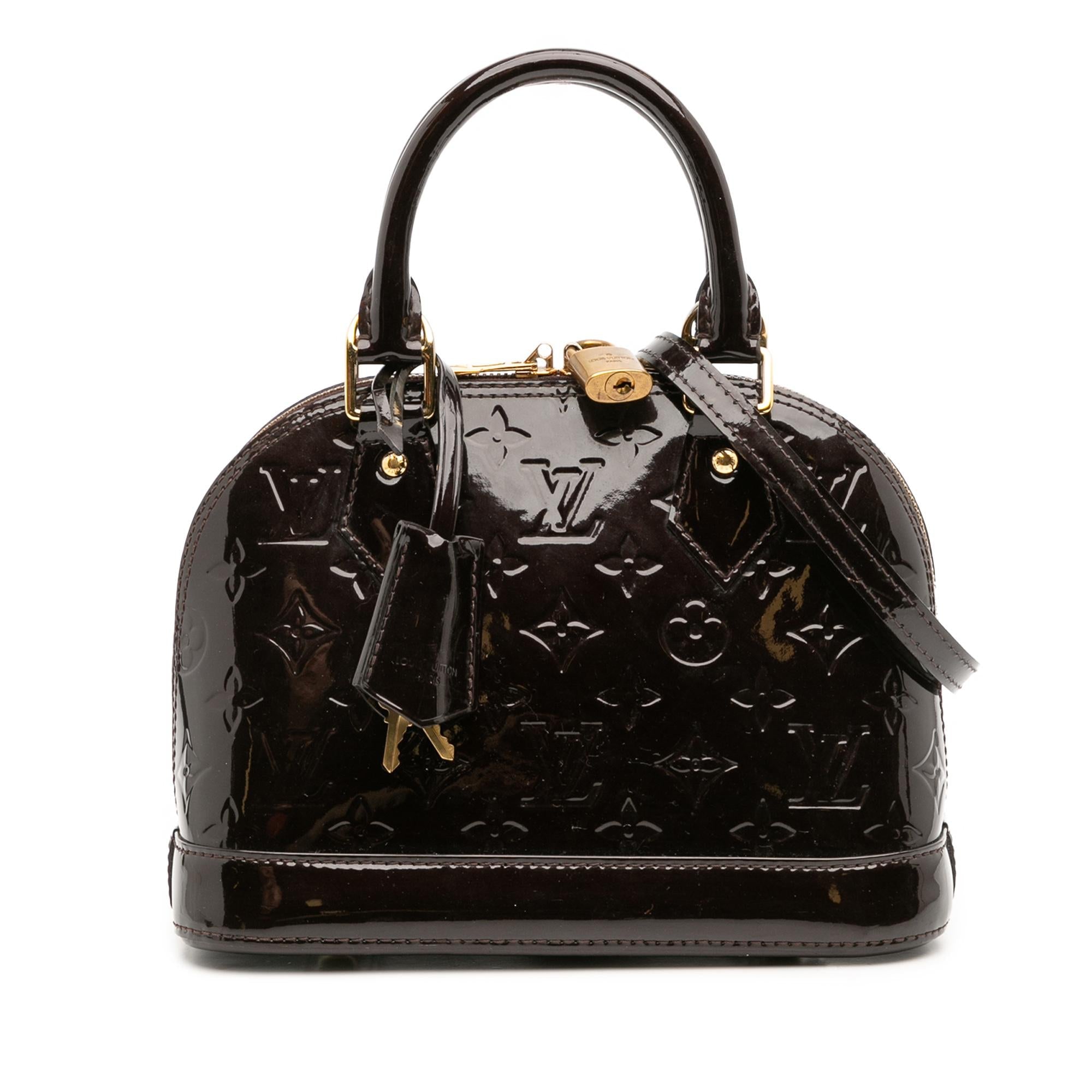 Louis Vuitton Monogram Vernis Alma BB