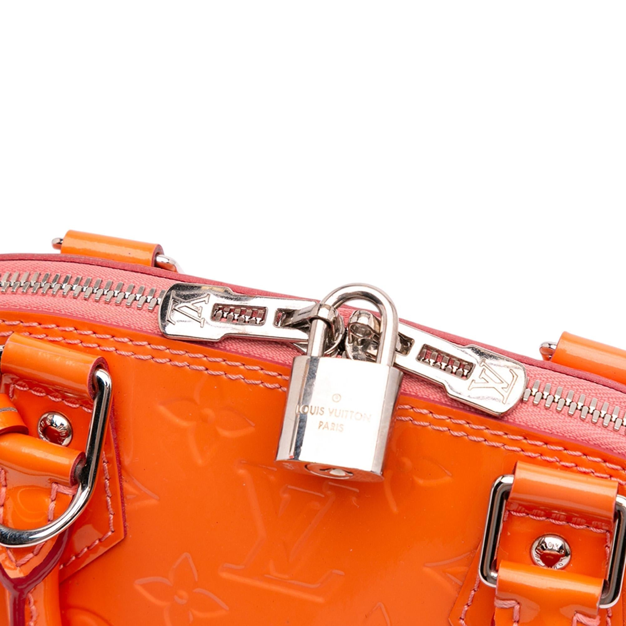 Louis Vuitton Monogram Vernis Alma BB