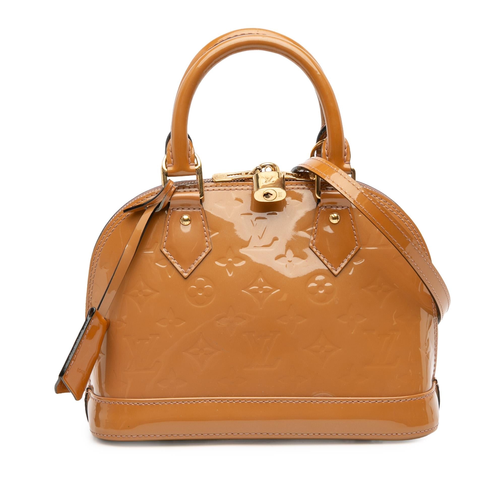 Louis Vuitton Monogram Vernis Alma BB