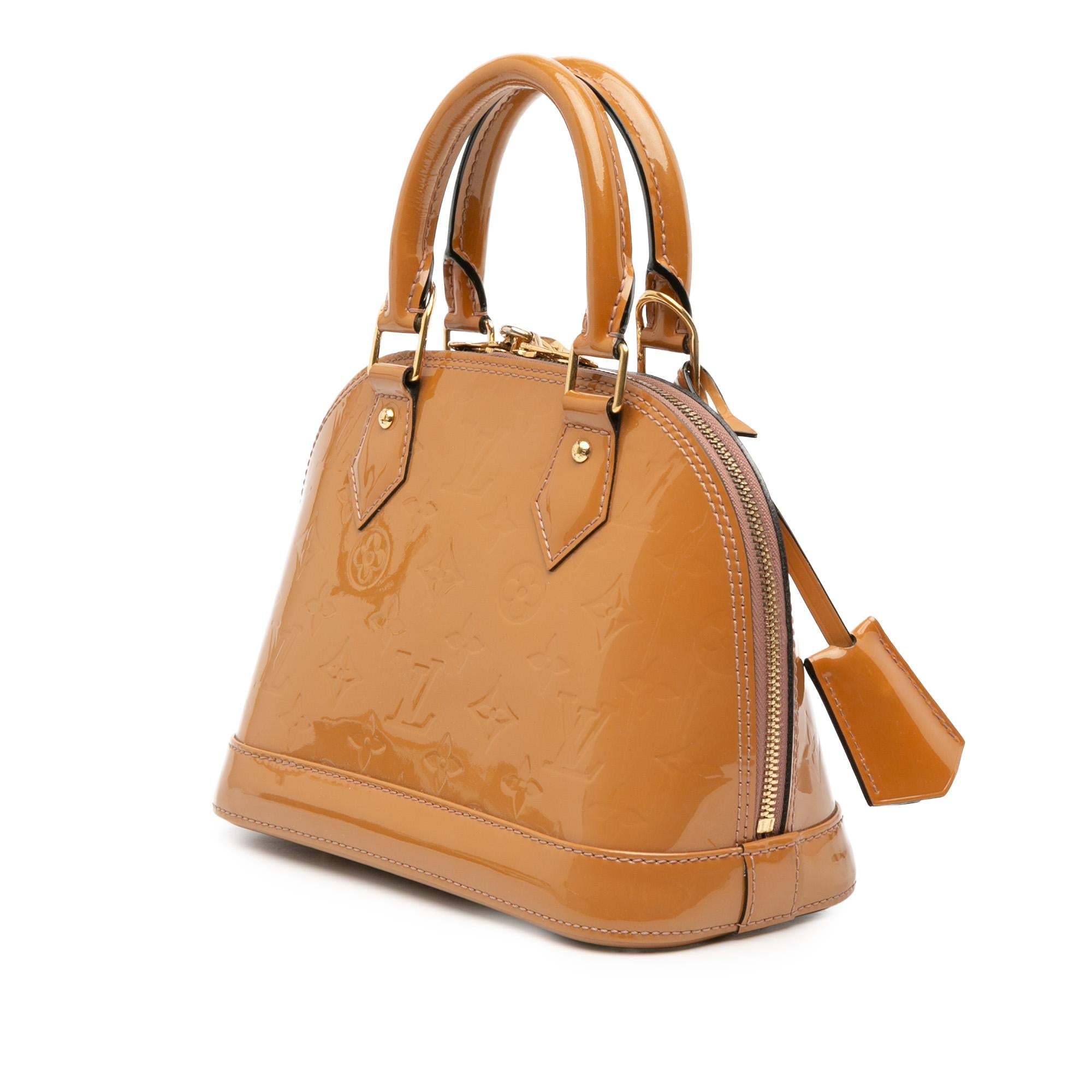 Louis Vuitton Monogram Vernis Alma BB