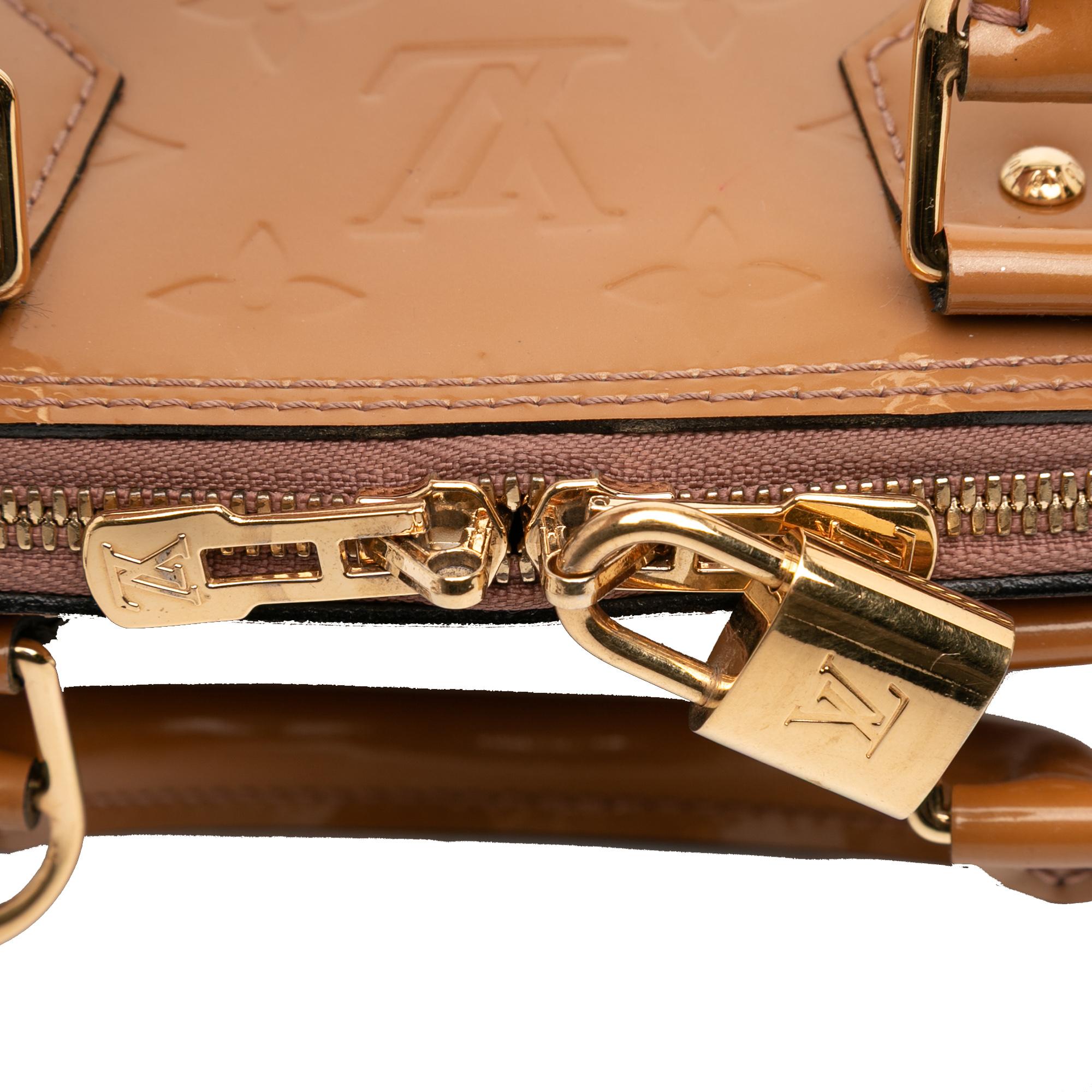 Louis Vuitton Monogram Vernis Alma BB